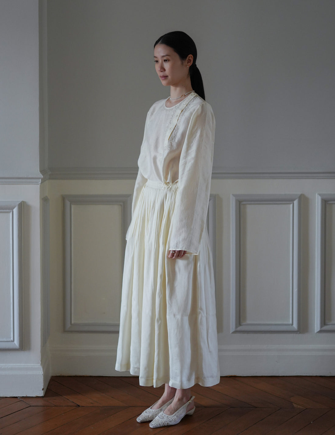 CLARISSA Skirt・Ivory