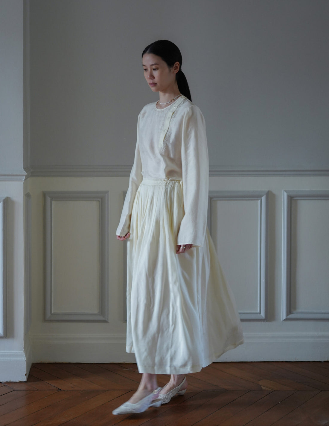 CLARISSA Skirt・Ivory