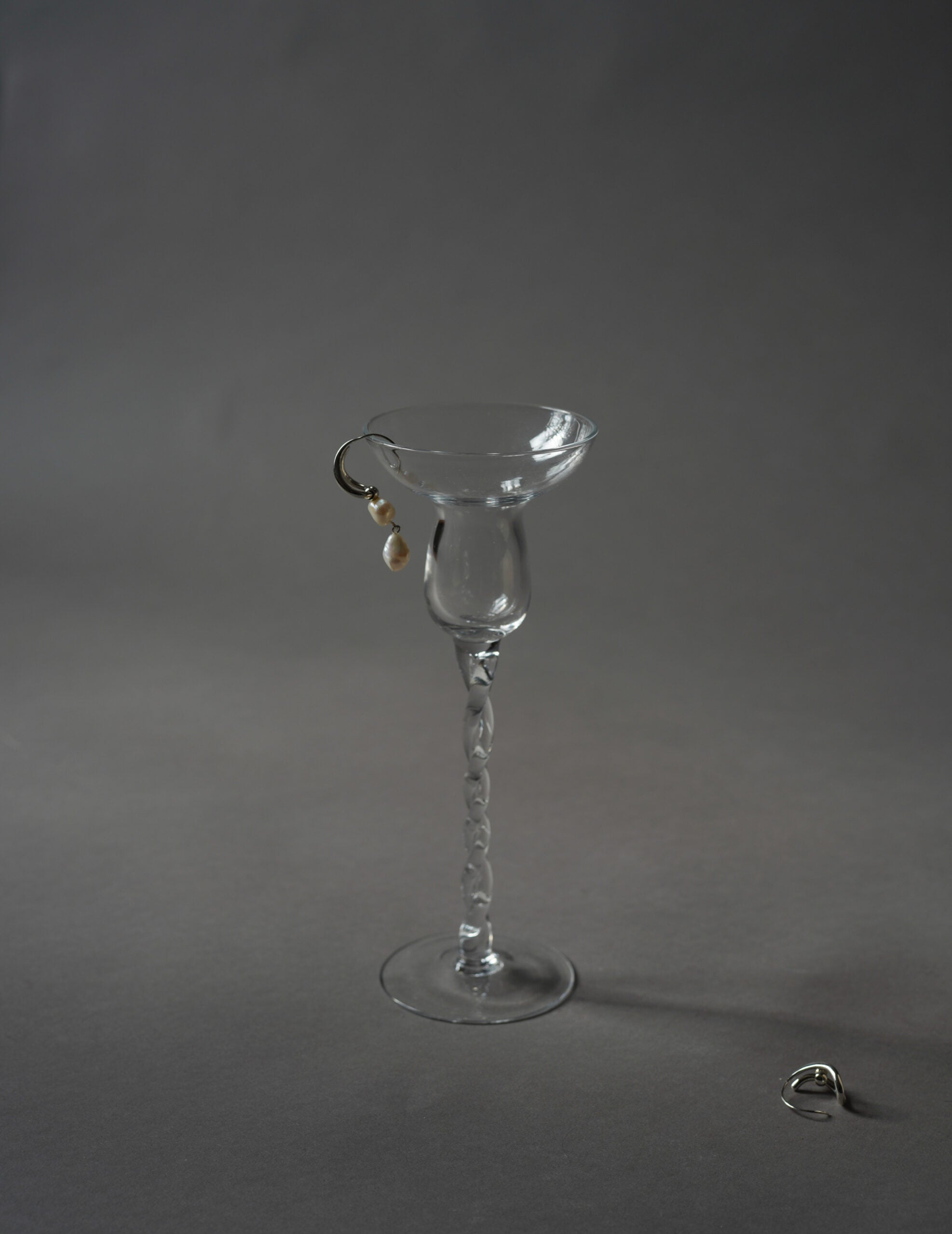 Wave Pierces Calm·耳環&珍珠吊墜組合