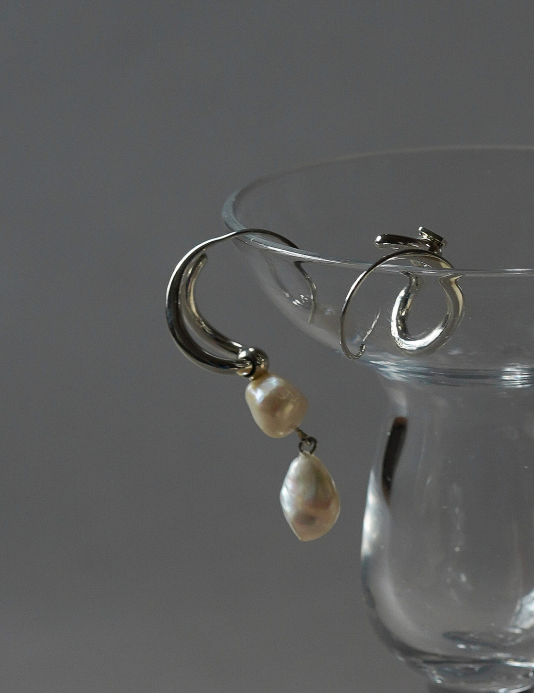 Wave Pierces Calm·耳環&珍珠吊墜組合