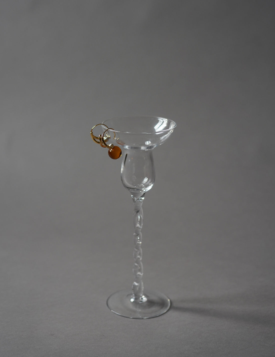 Wave Pierces Calm·耳環&琥珀吊墜組合