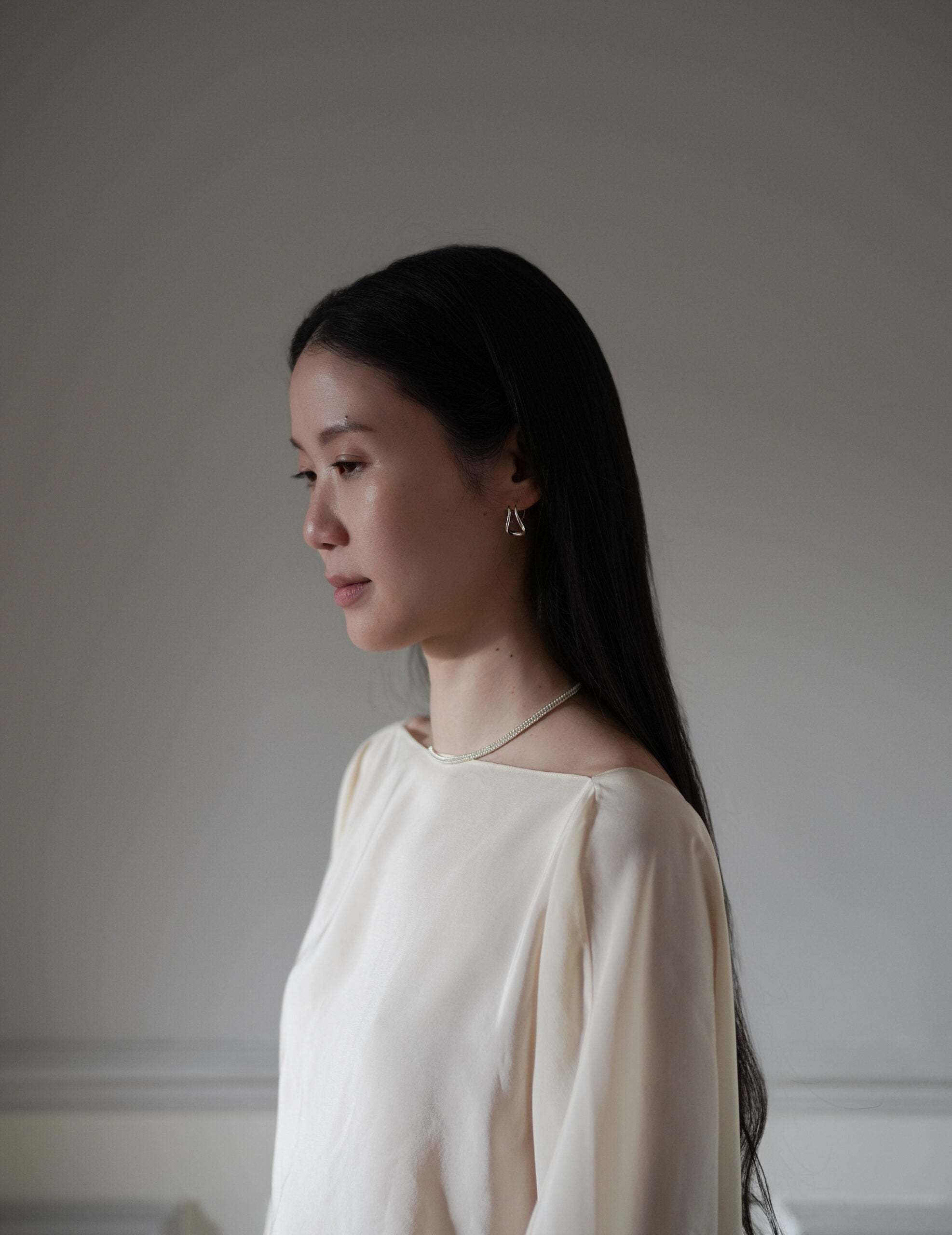 Wave Pierces Calm·耳環&珍珠吊墜組合