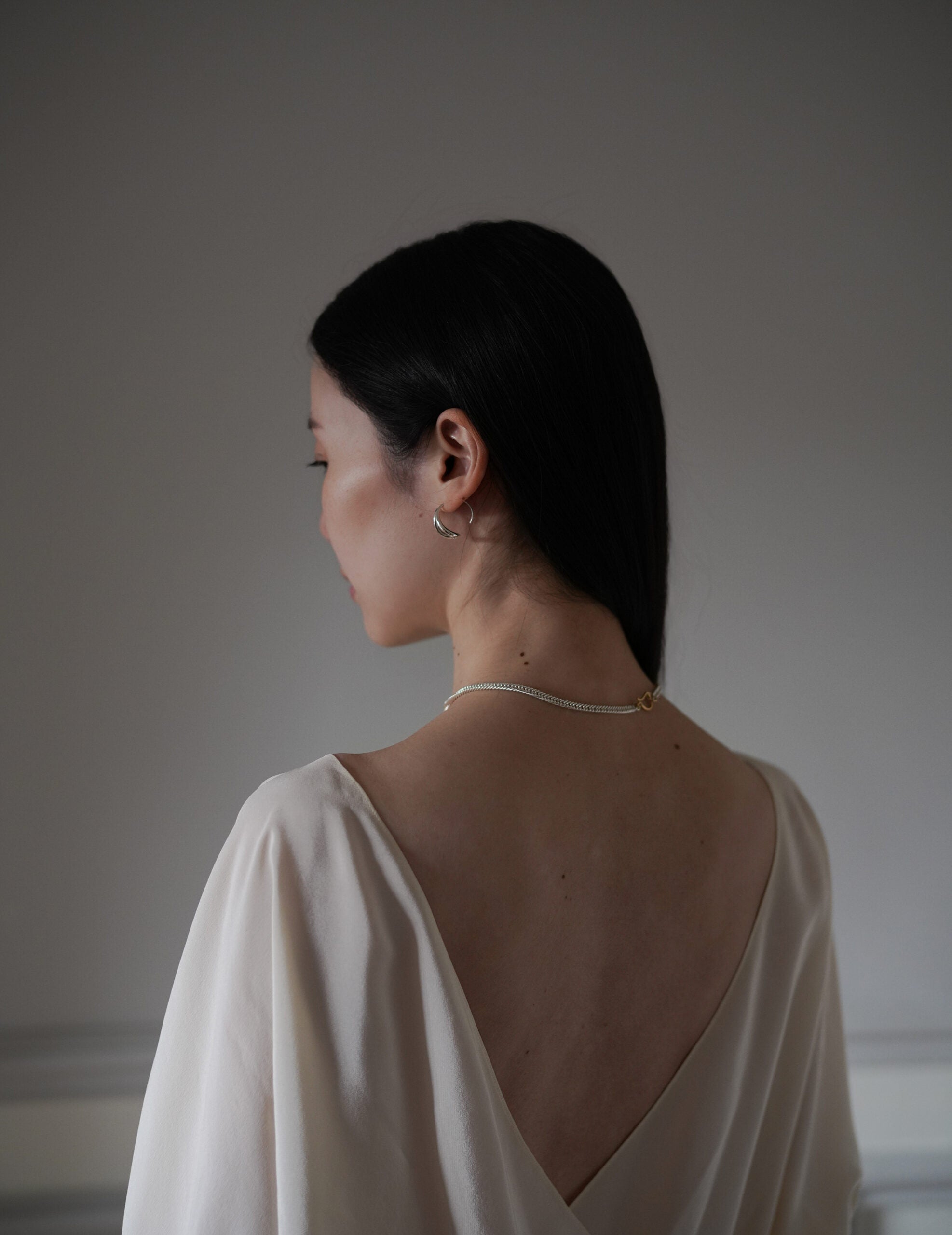 Wave Pierces Calm·耳環&珍珠吊墜組合