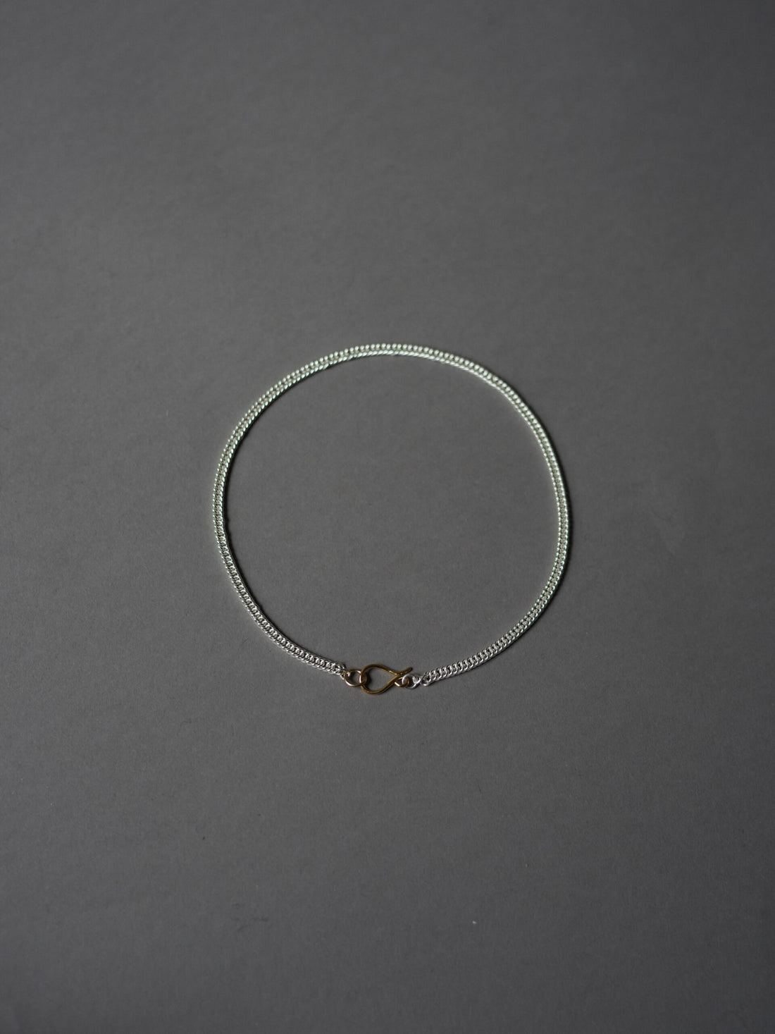 Hook Necklace Silver Small