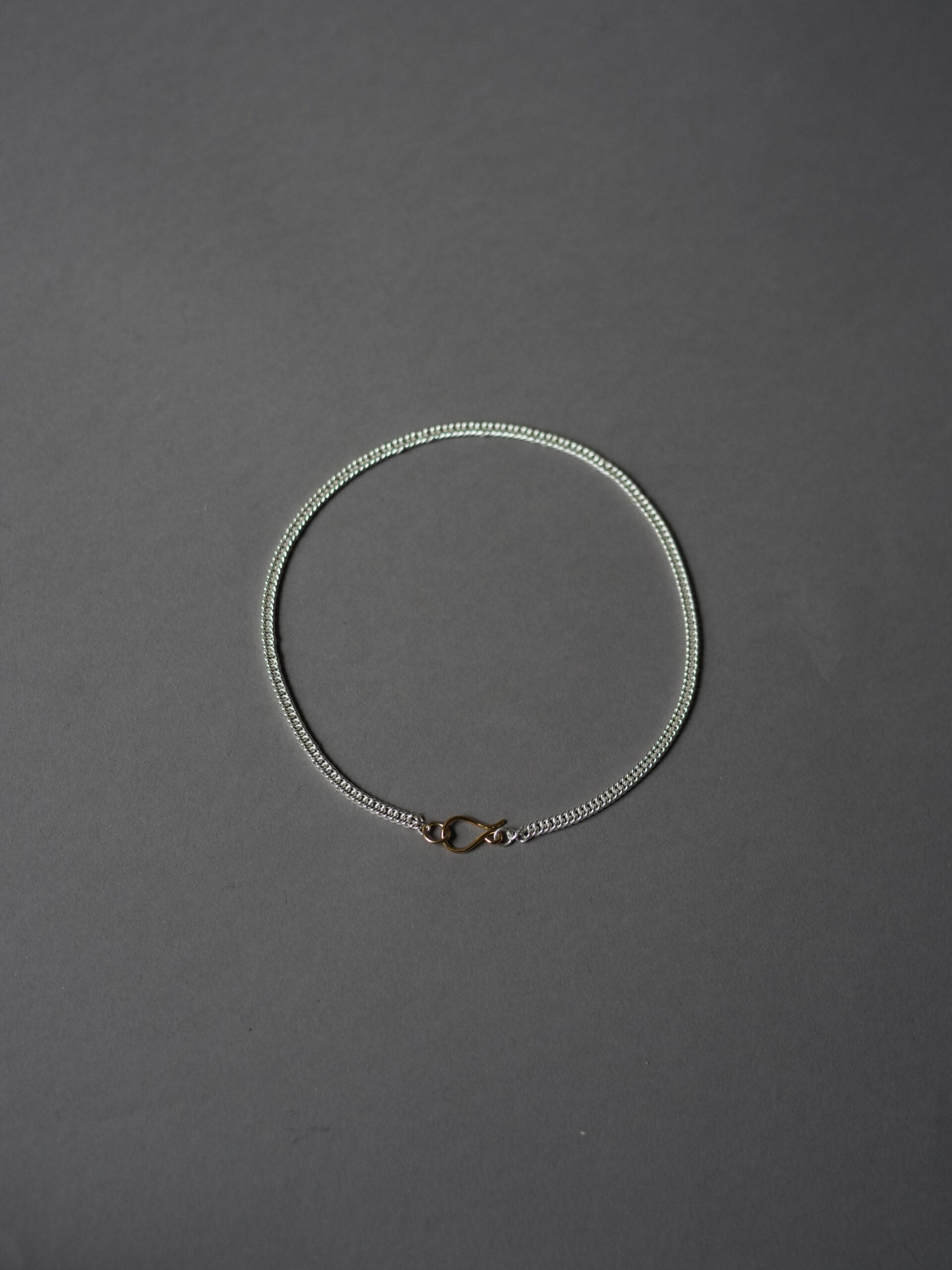 Hook Necklace Silver Small