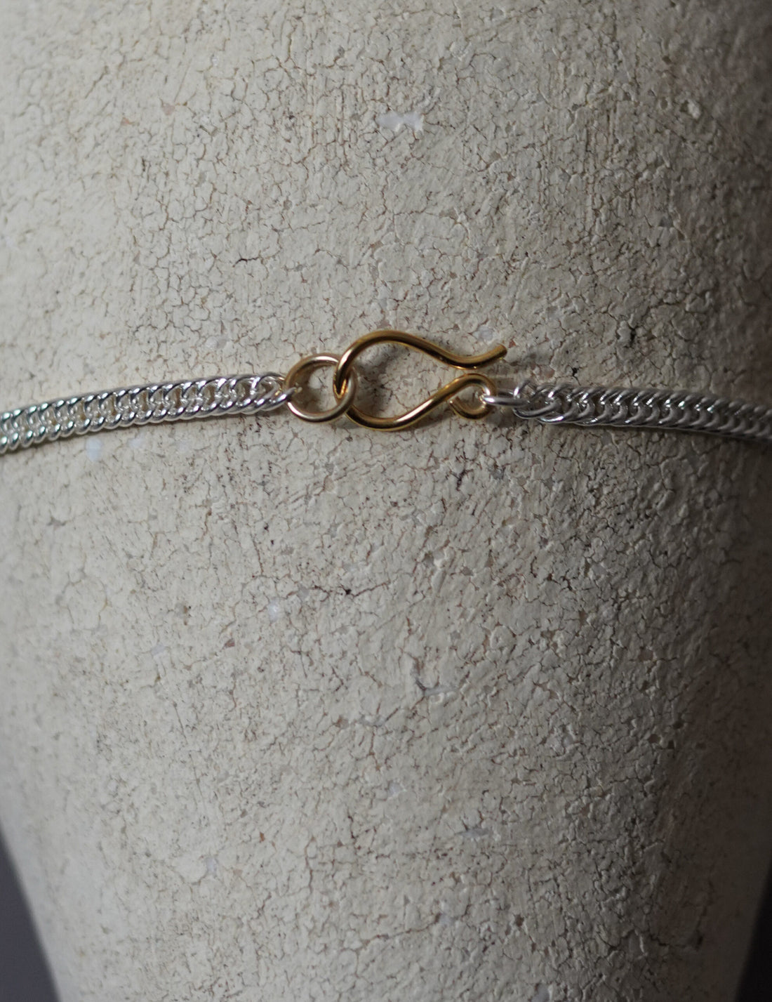 Hook Necklace Silver Small