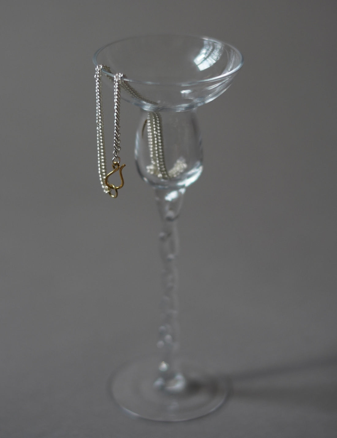 Hook Necklace Silver Small