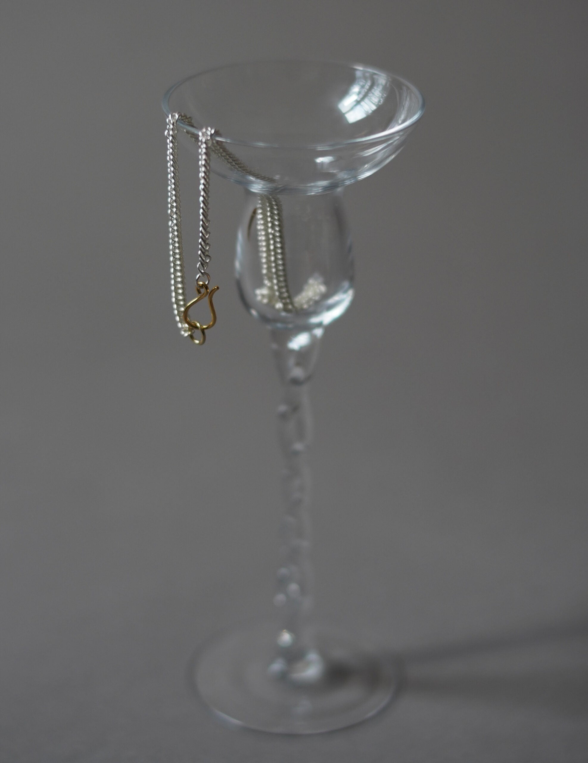 Hook Necklace Silver Small