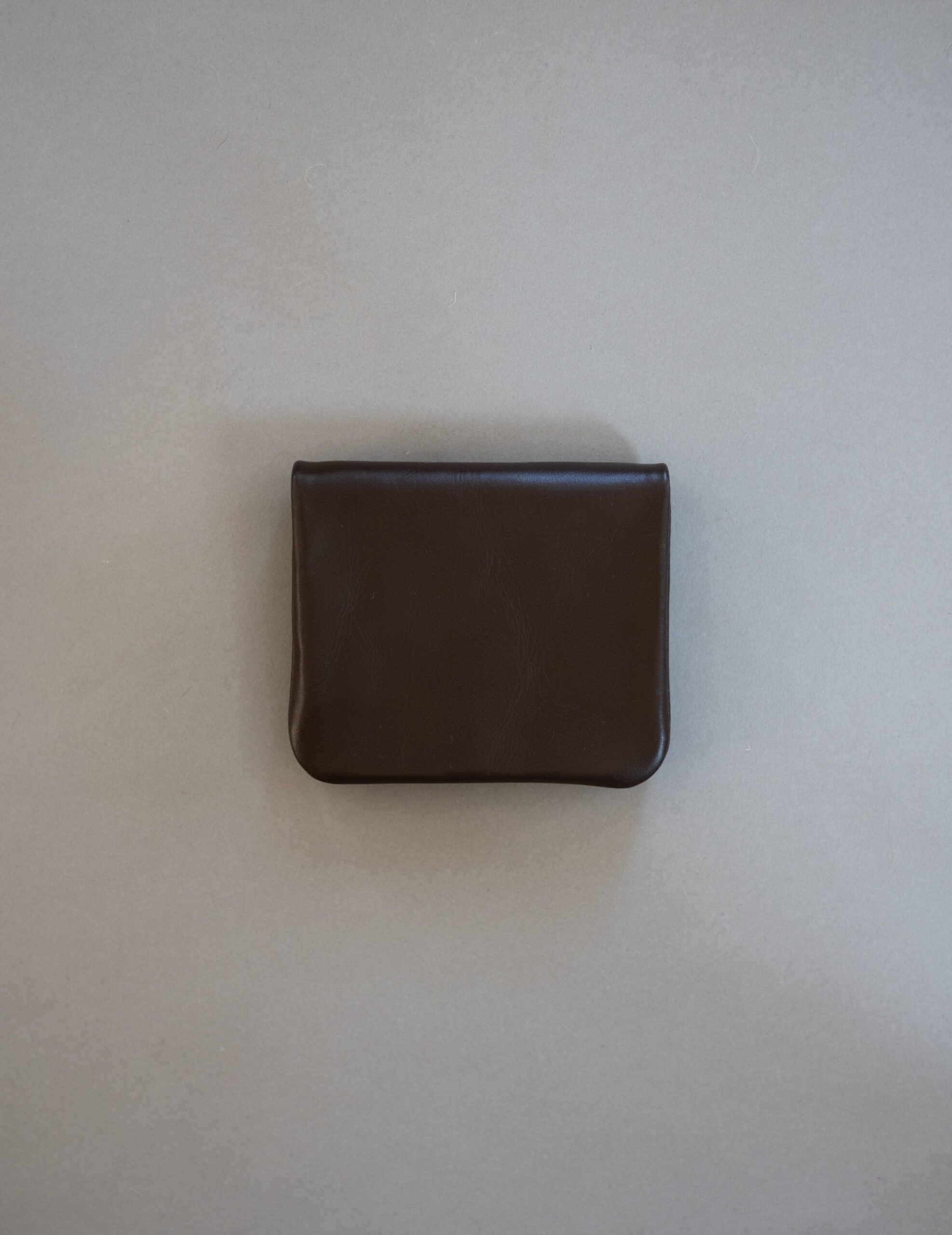 Light Leather Coin Case・Brown
