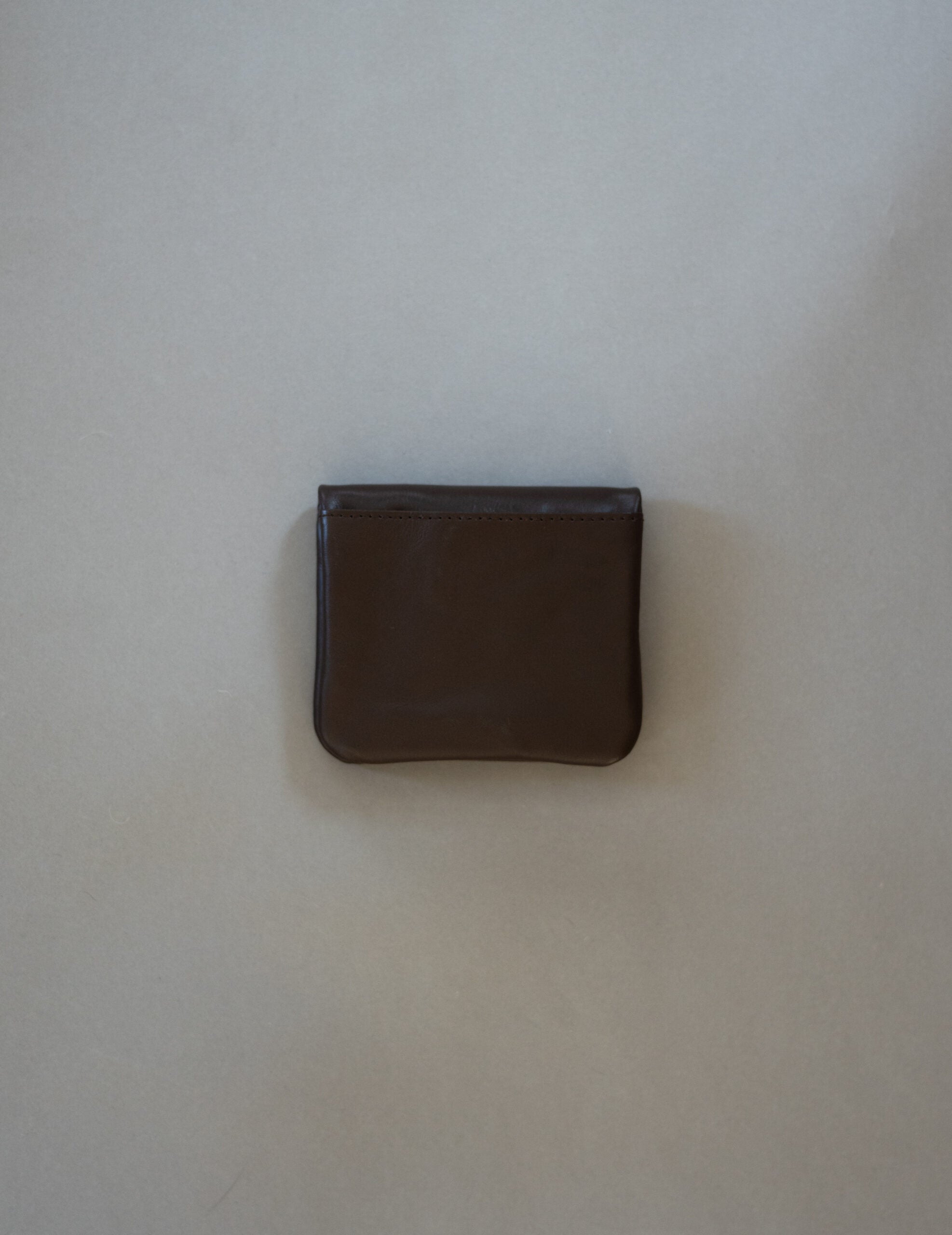 Light Leather Coin Case・Brown