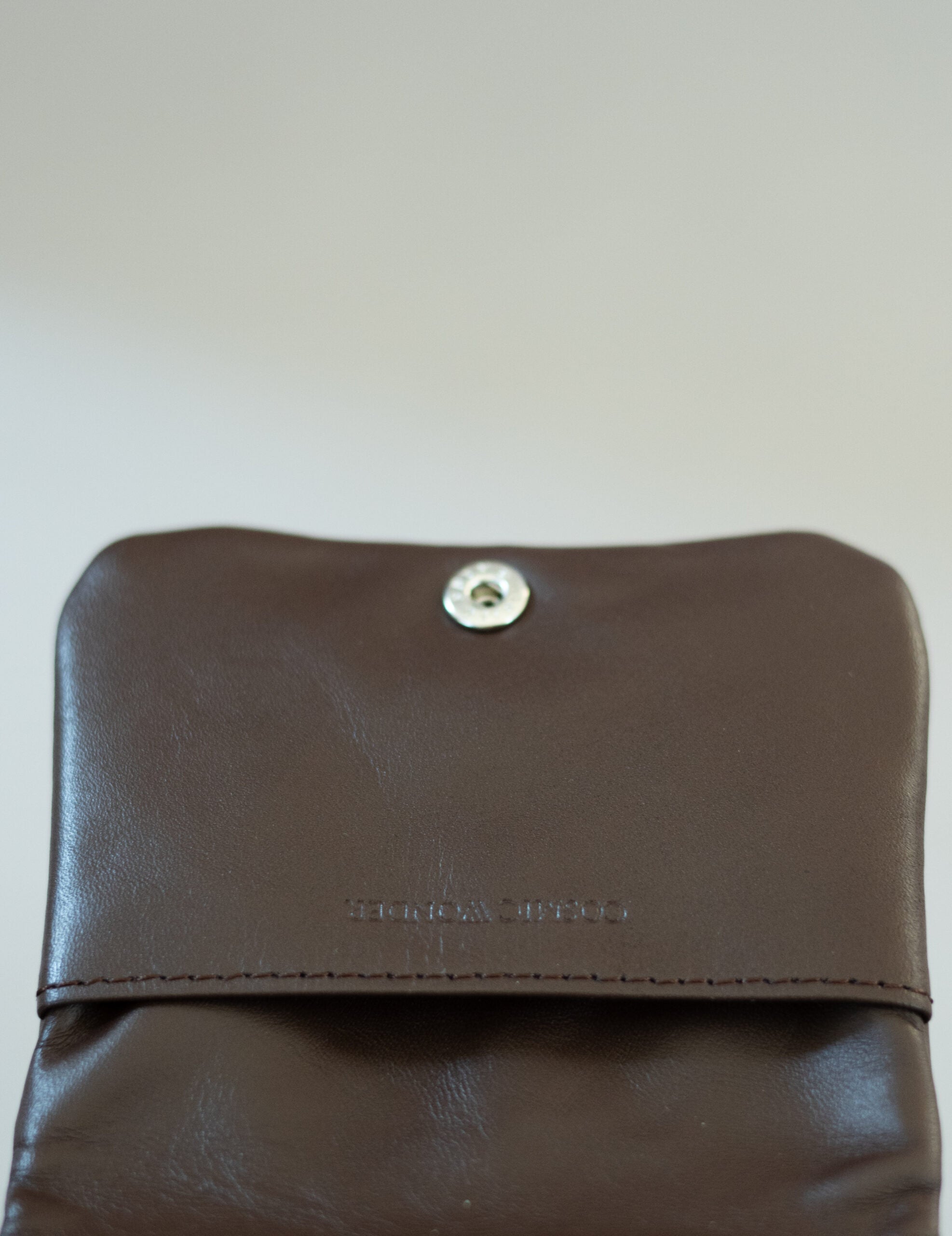 Light Leather Coin Case・Brown