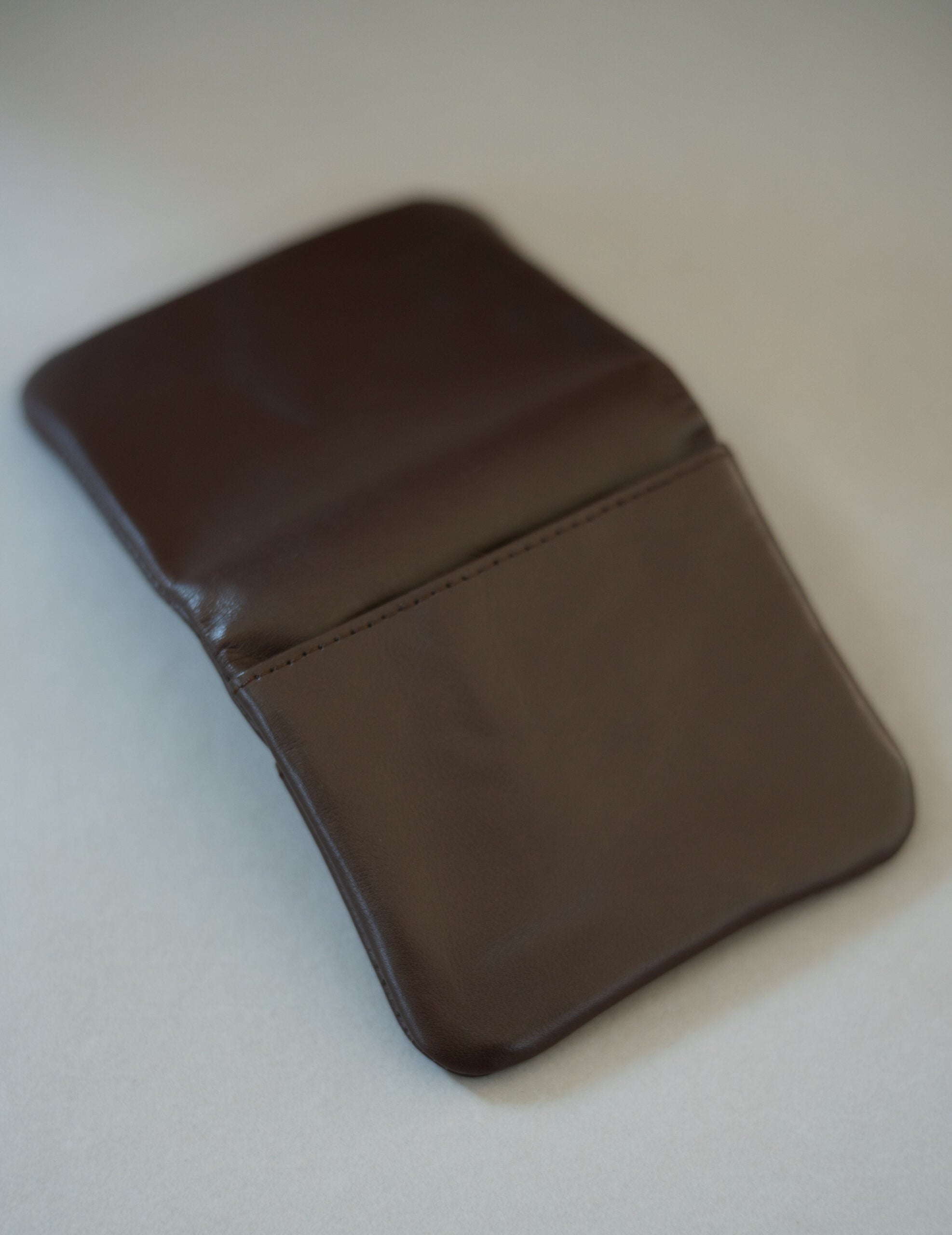 Light Leather Coin Case・Brown