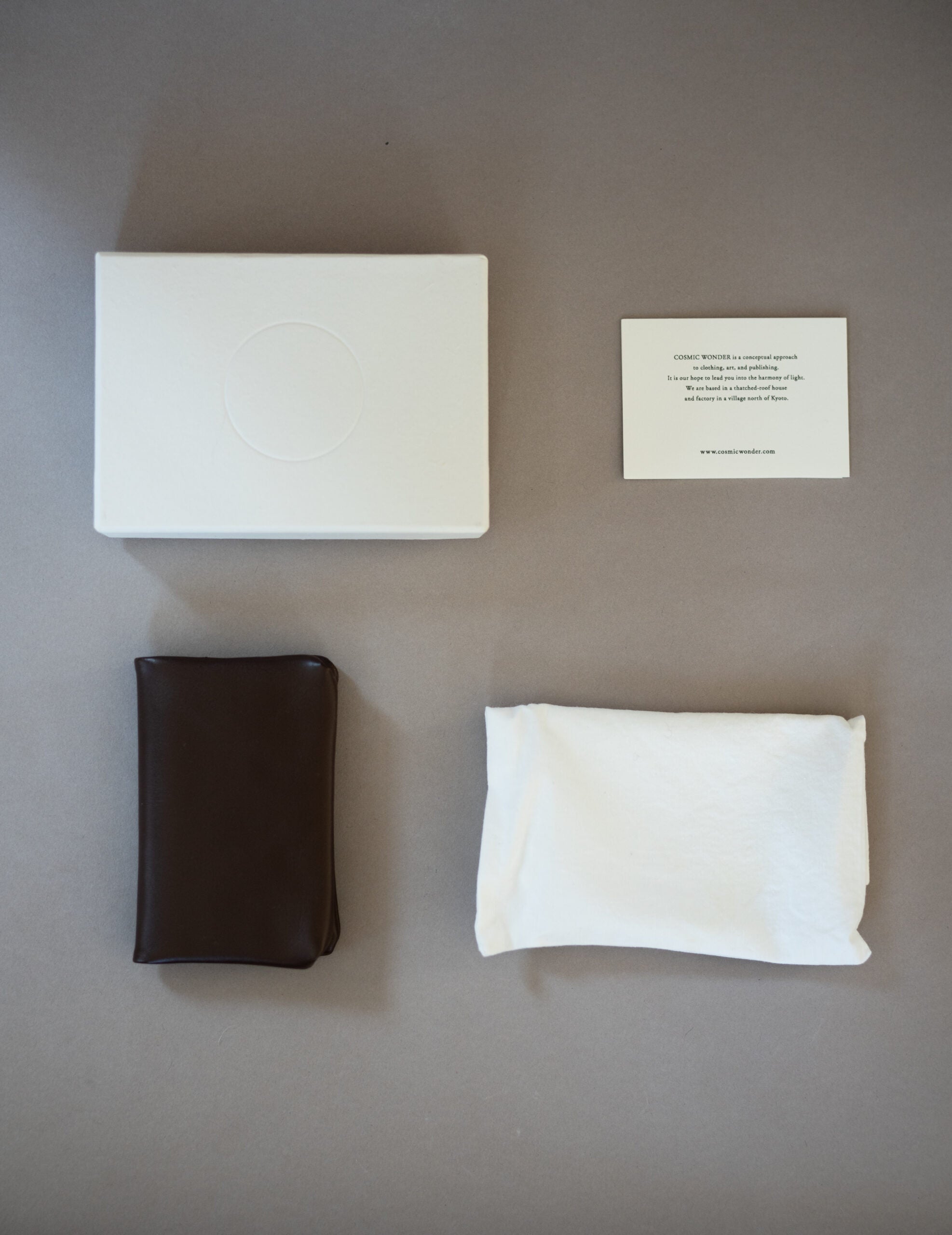 Light Leather Card Case・Brown