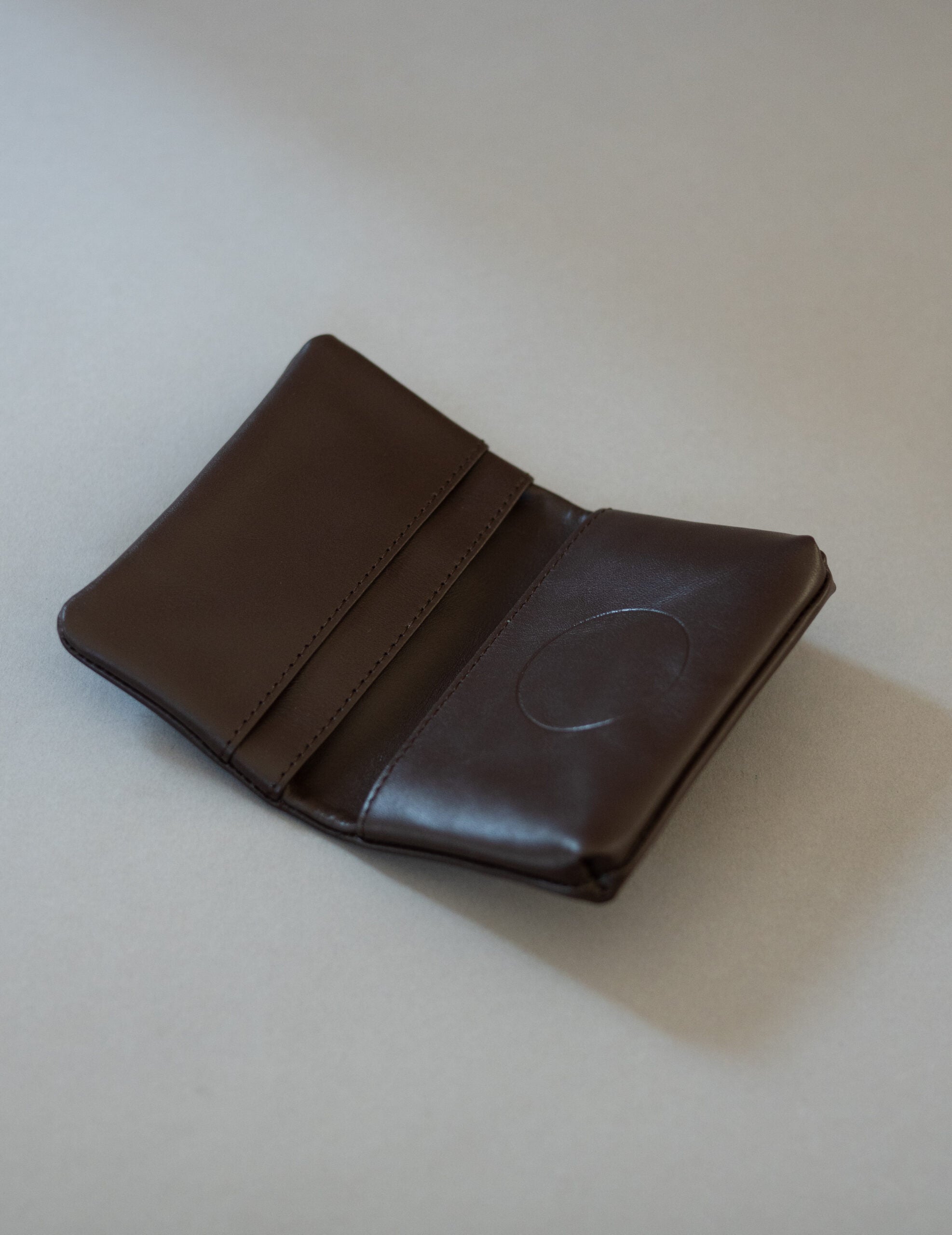 Light Leather Card Case・Brown