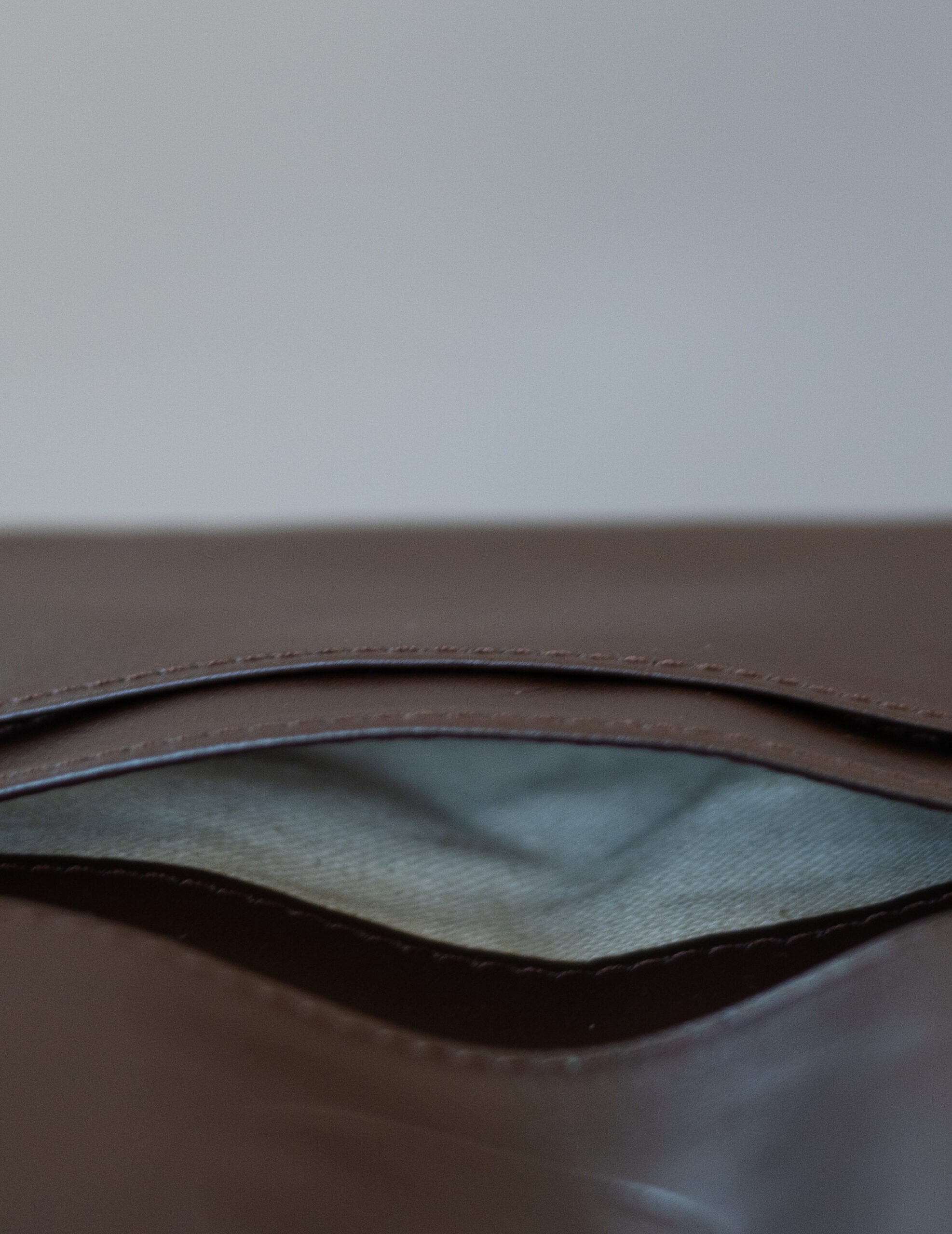 Light Leather Card Case・Brown