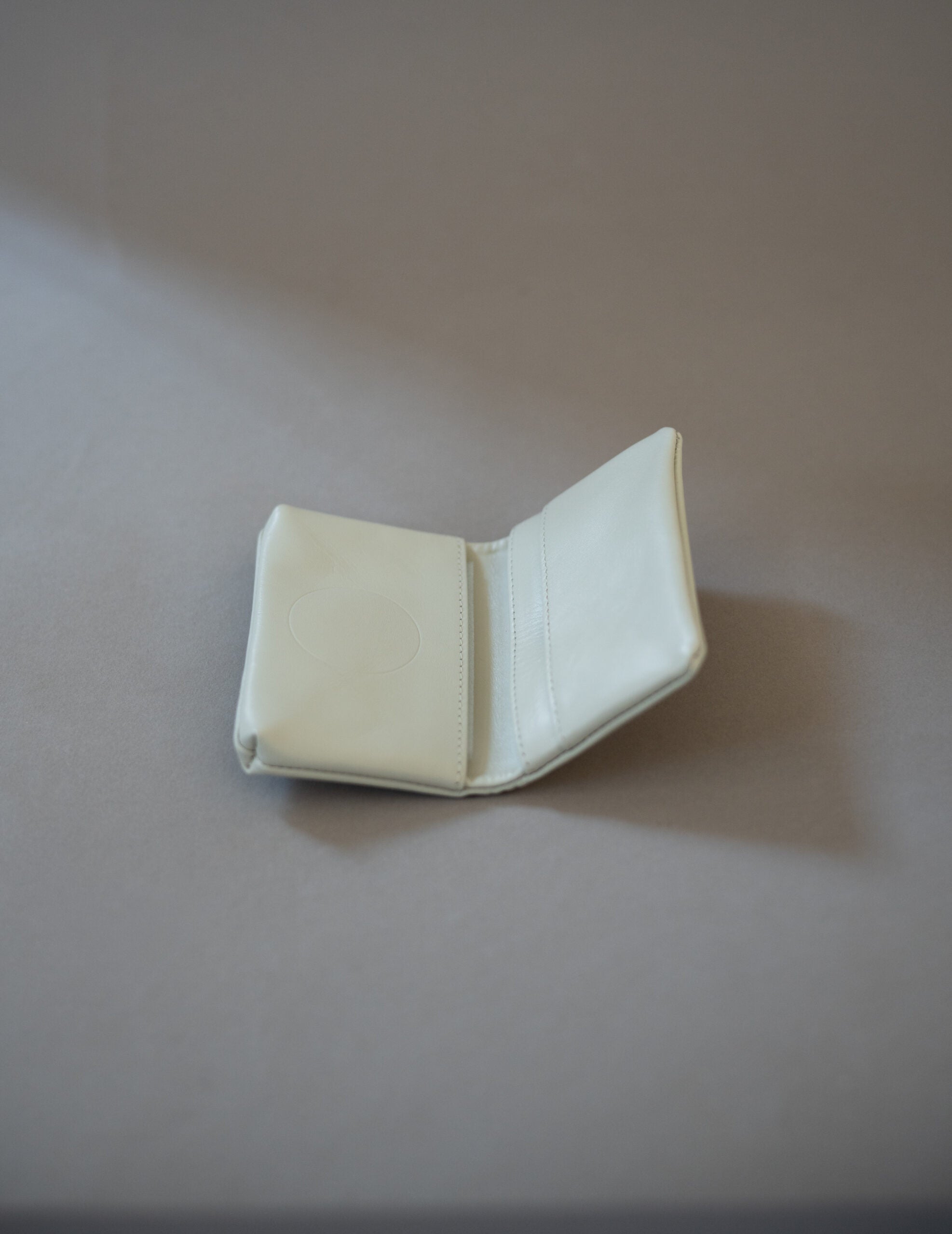 Light Leather Card Case・Grey