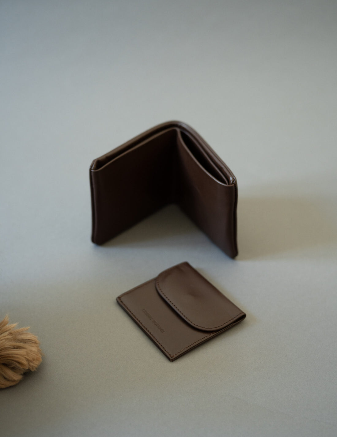 Light Leather Bifold Wallet・Brown
