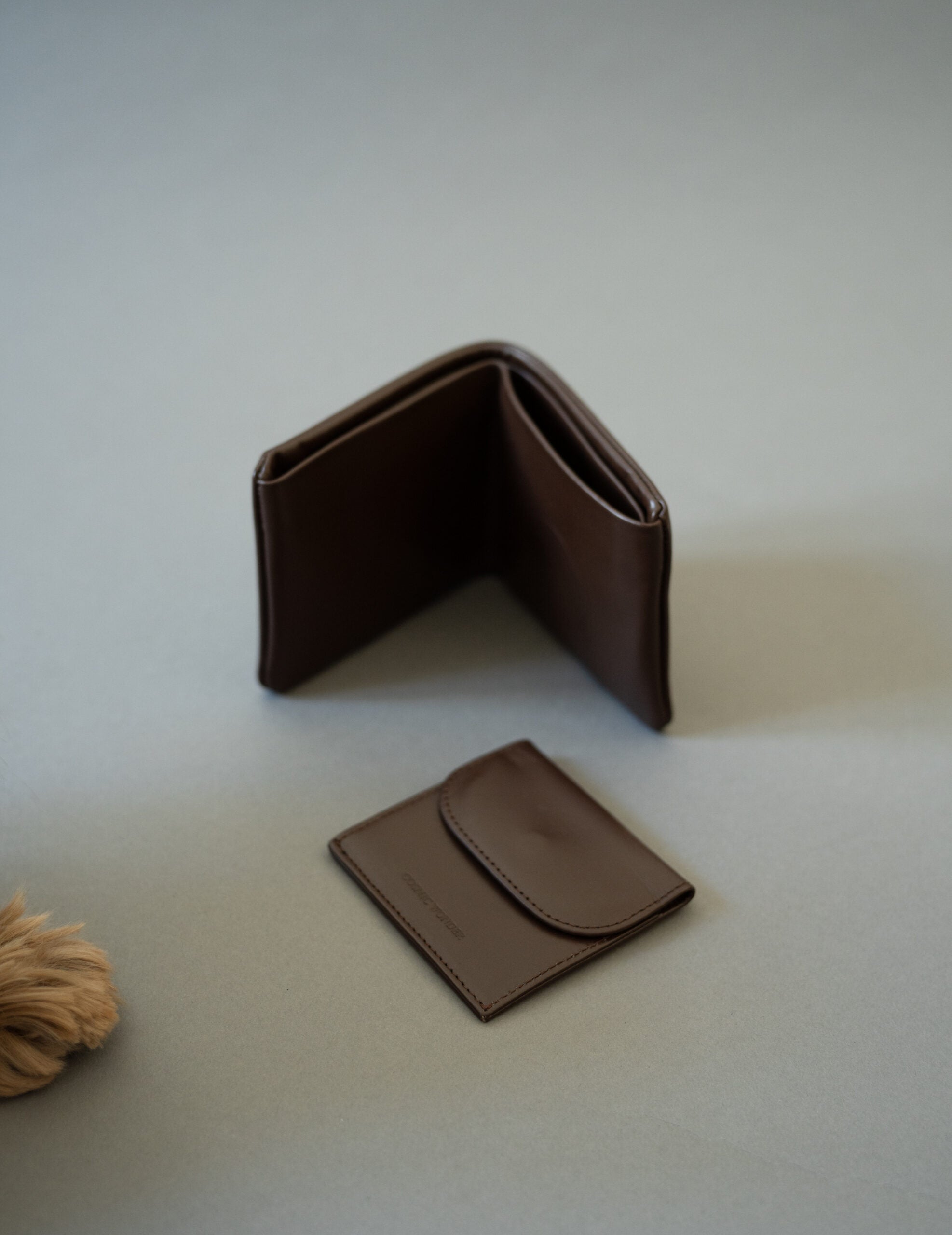 Light Leather Bifold Wallet・Brown