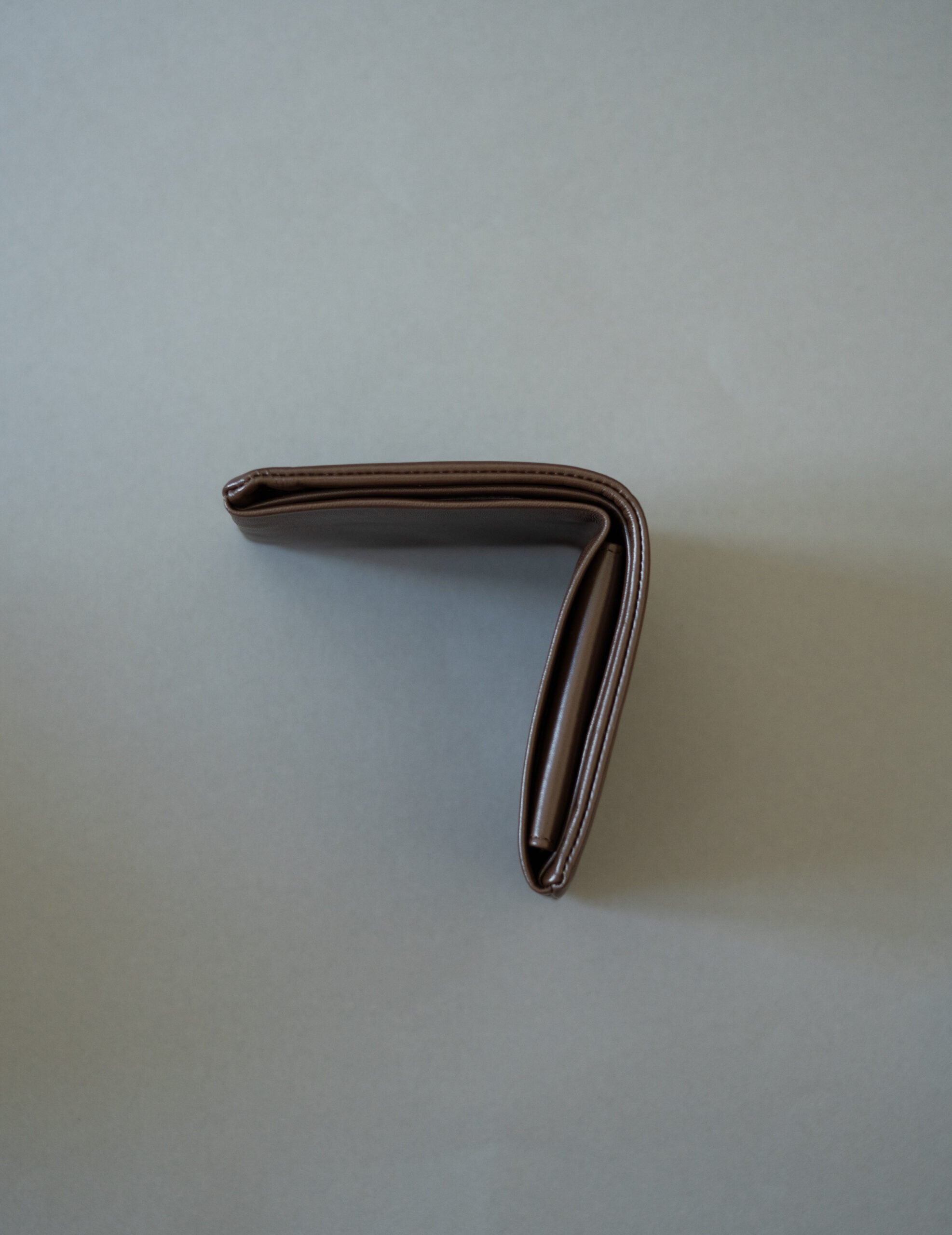 Light Leather Bifold Wallet・Brown