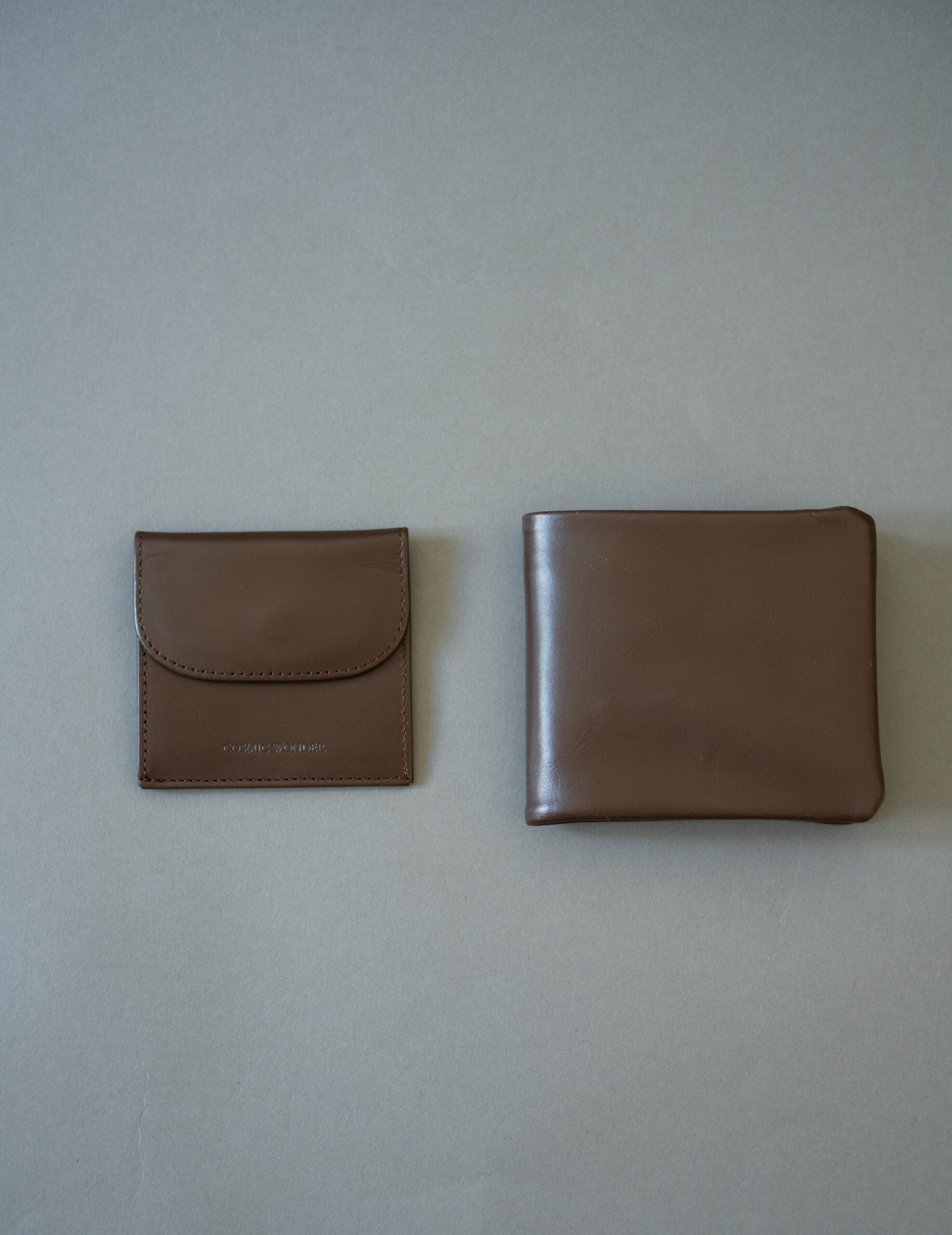 Light Leather Bifold Wallet・Brown