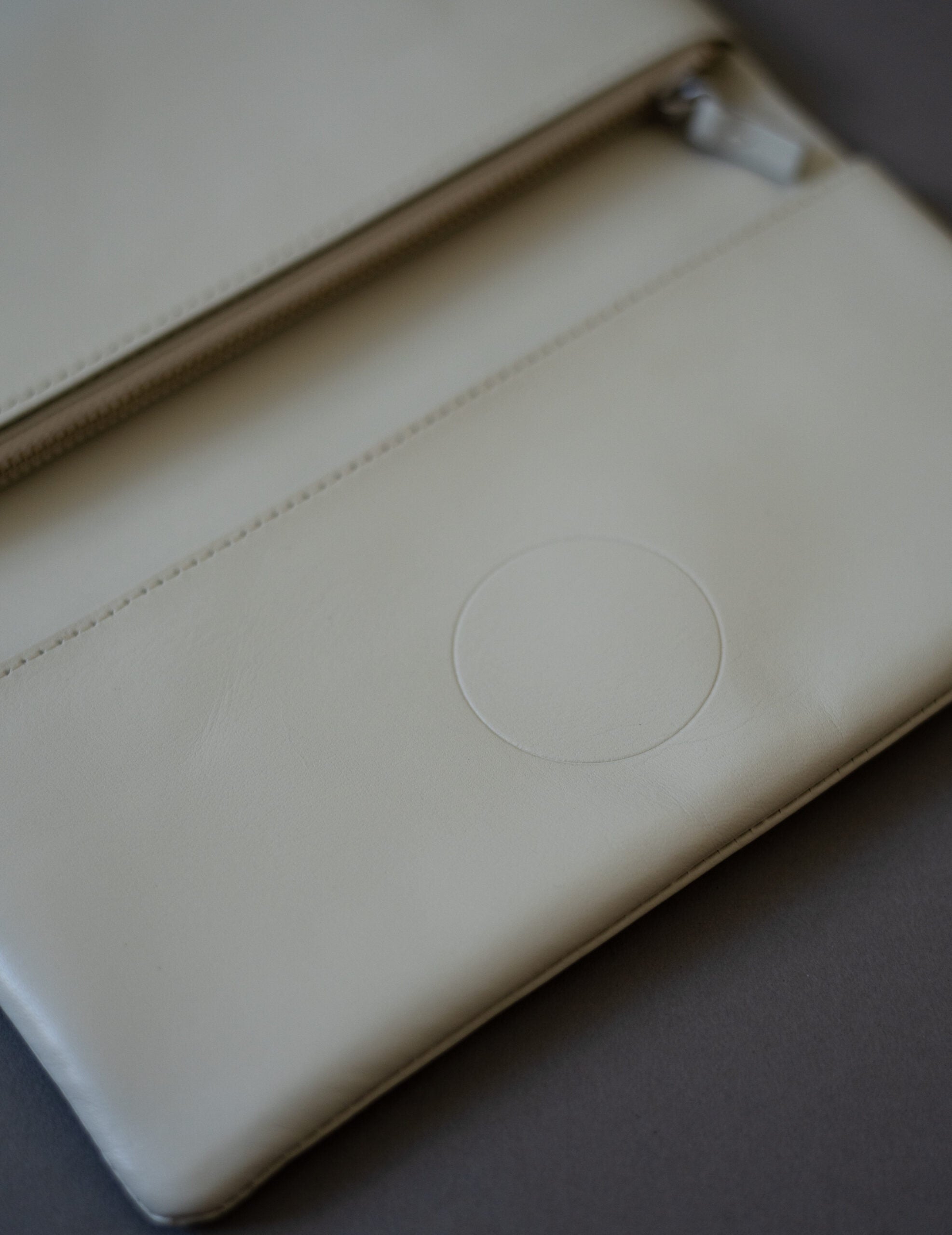 Light Leather Wallet・Grey