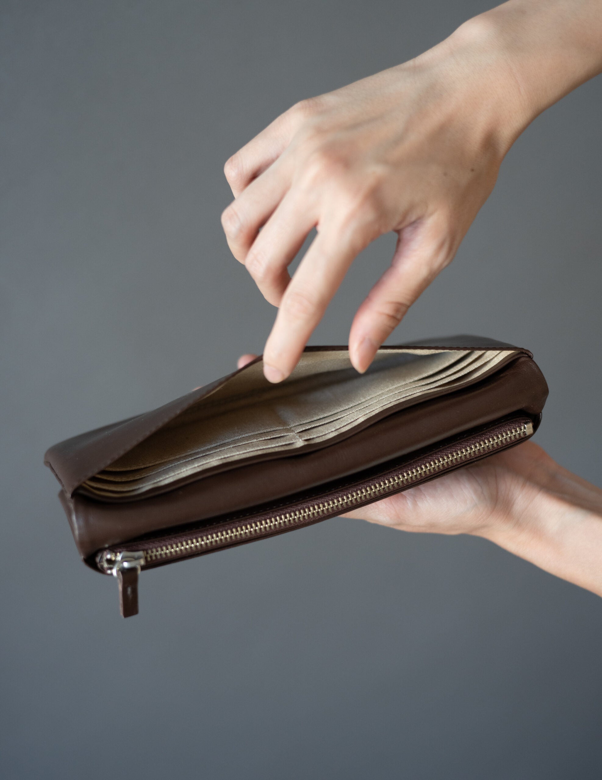 Light Leather Wallet・Brown