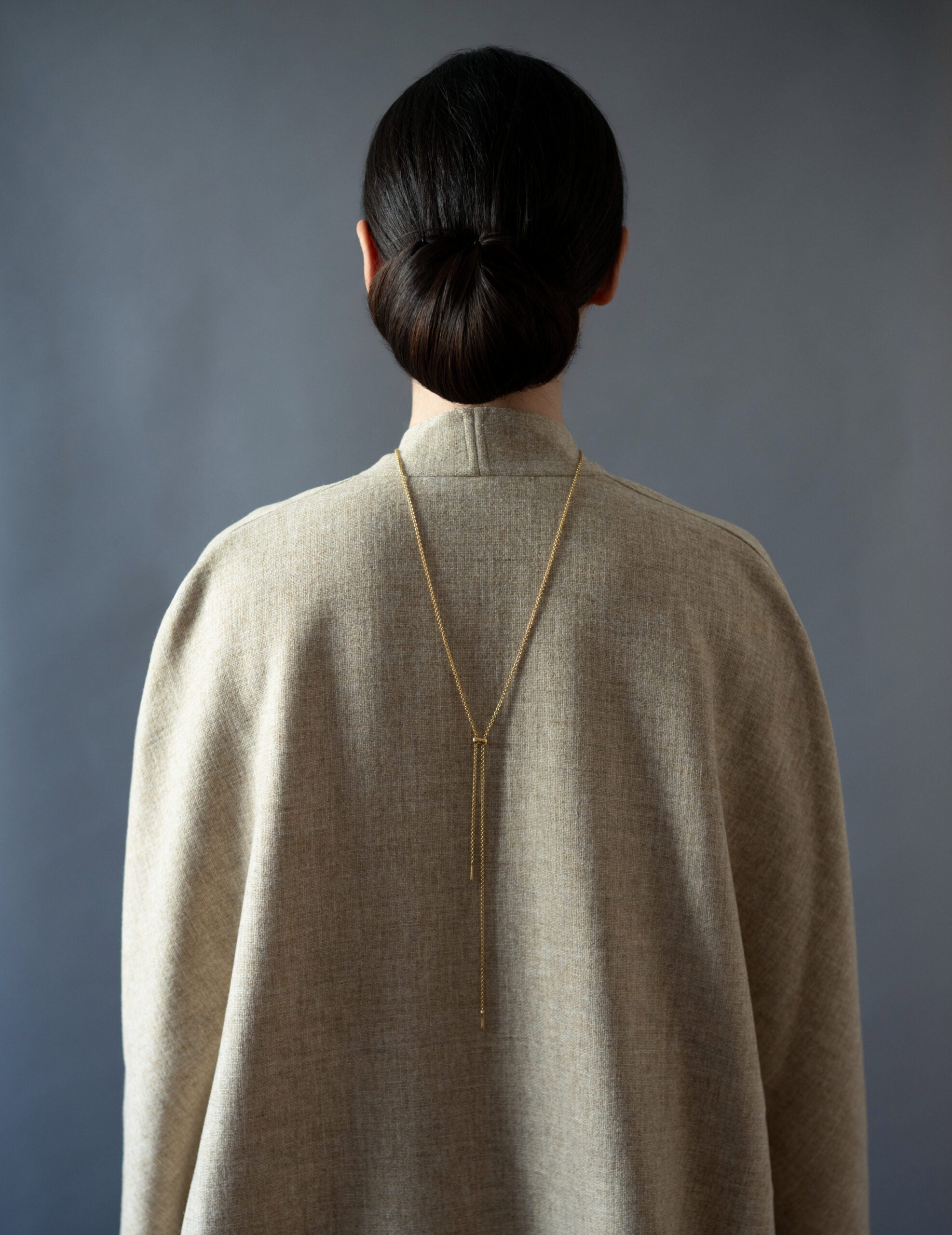 Cord 可調節長鍊・金色