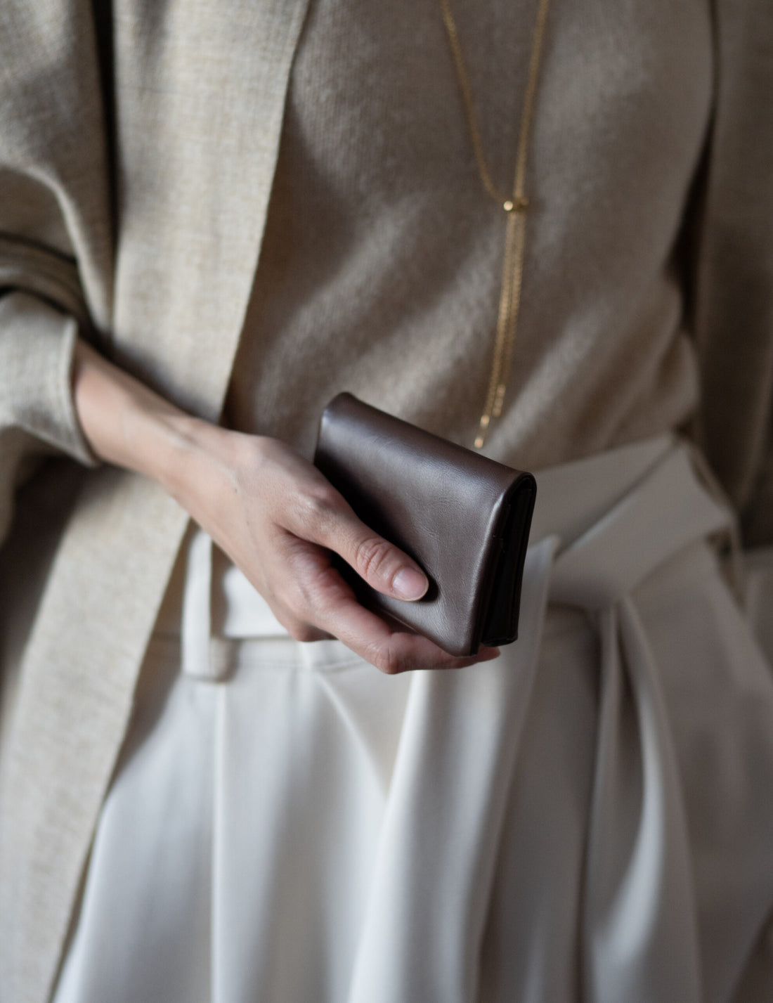 Light Leather Card Case・Brown