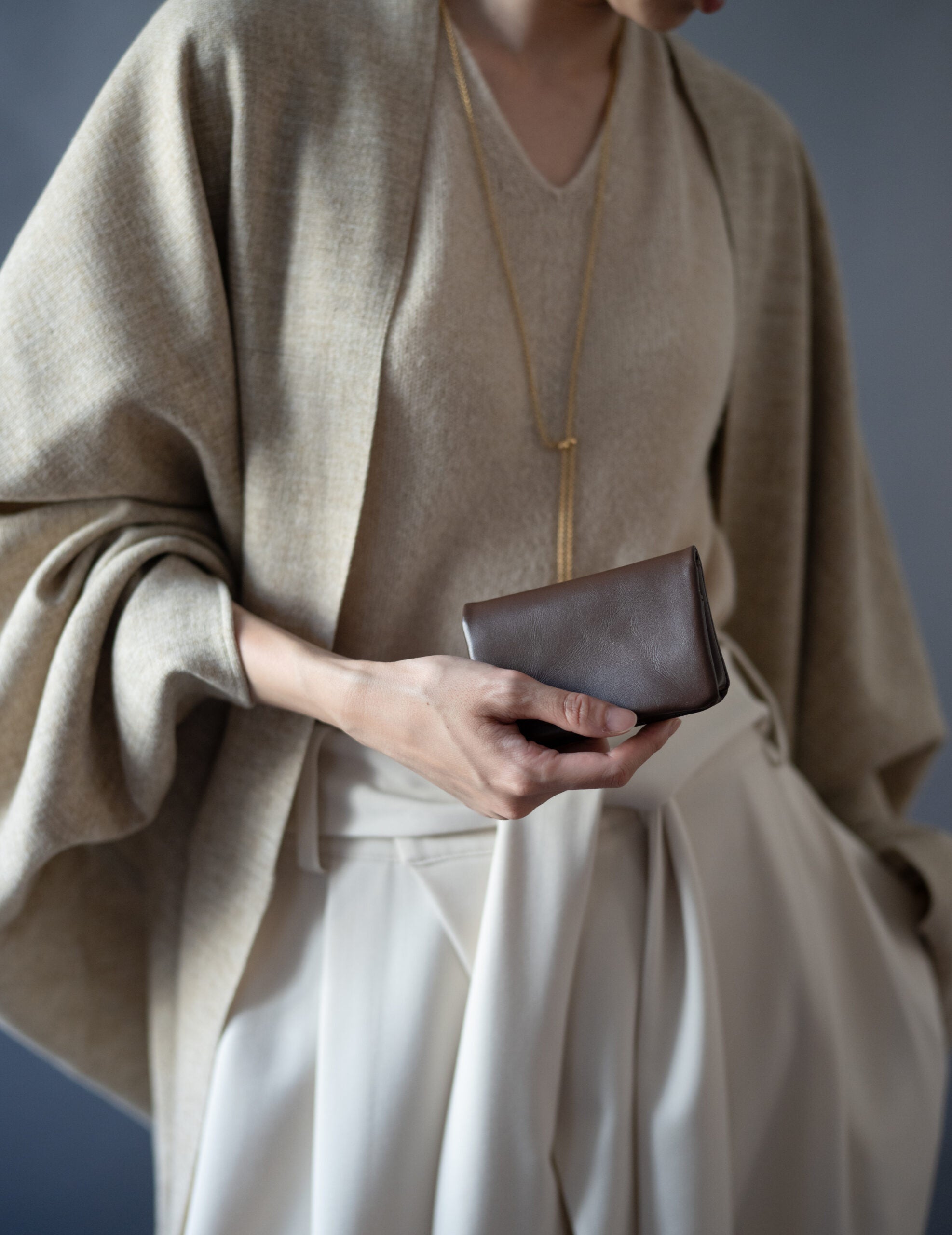 Light Leather Card Case・Brown