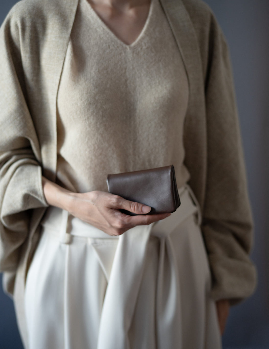 Light Leather Card Case・Brown