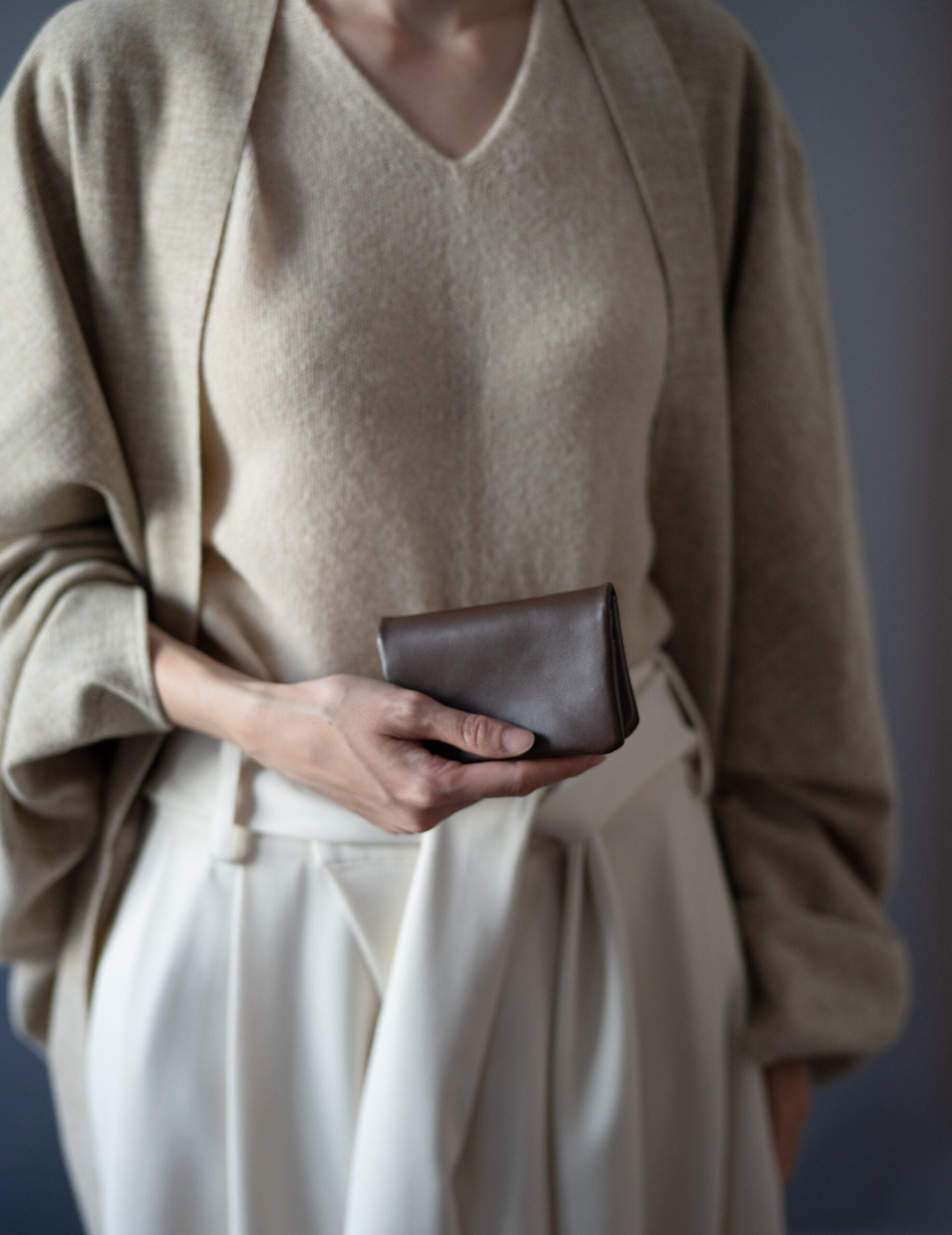 Light Leather Card Case・Brown