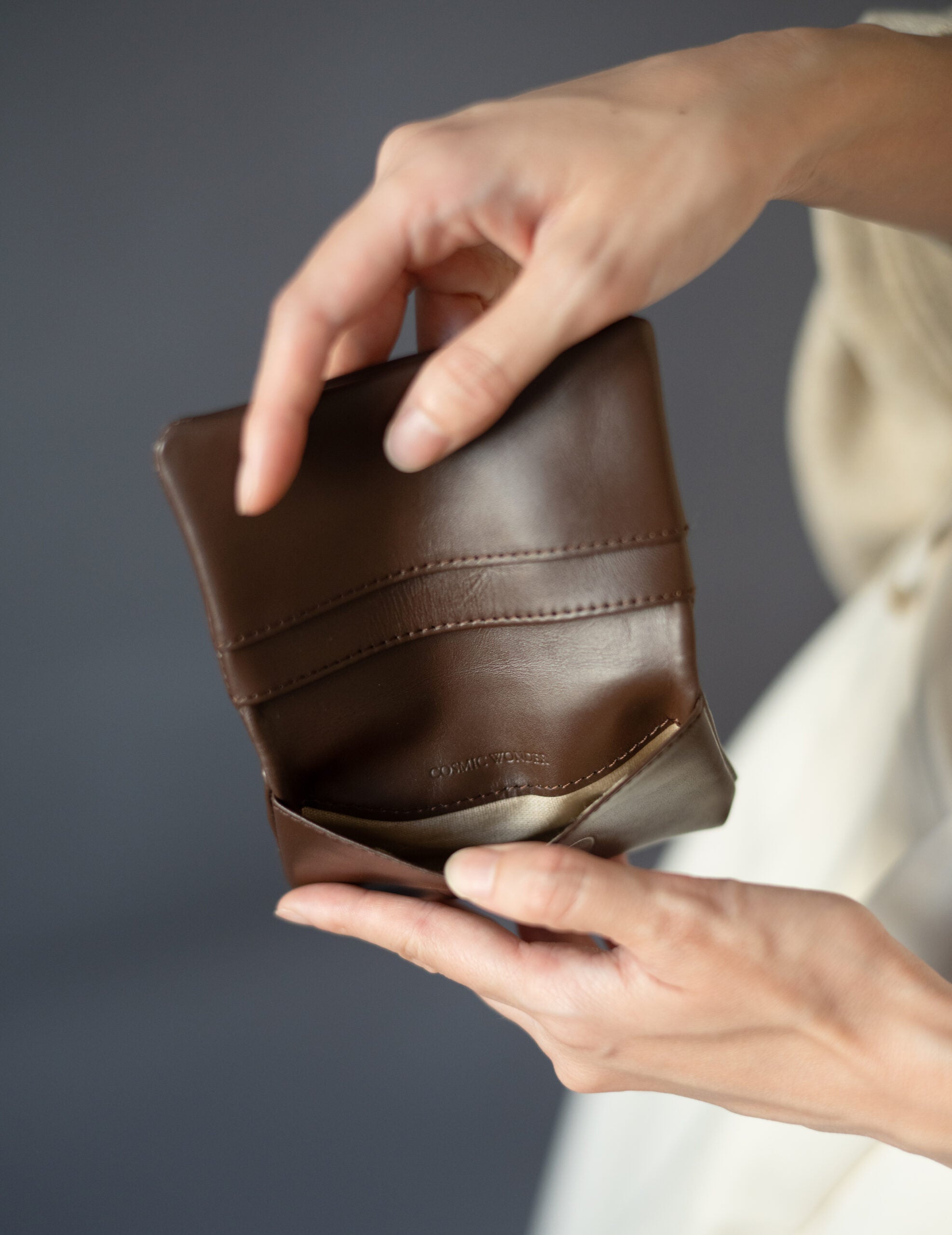 Light Leather Card Case・Brown