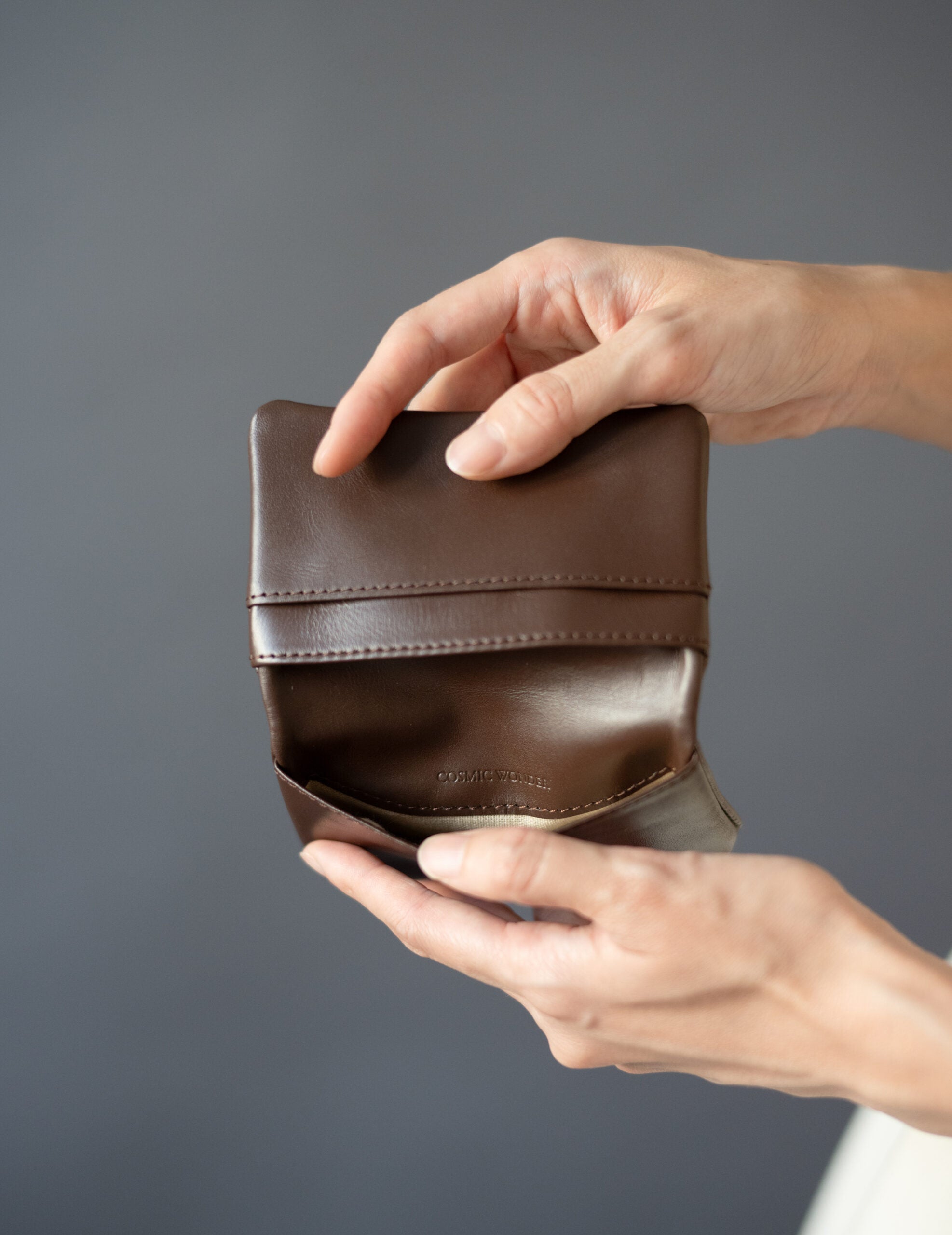 Light Leather Card Case・Brown