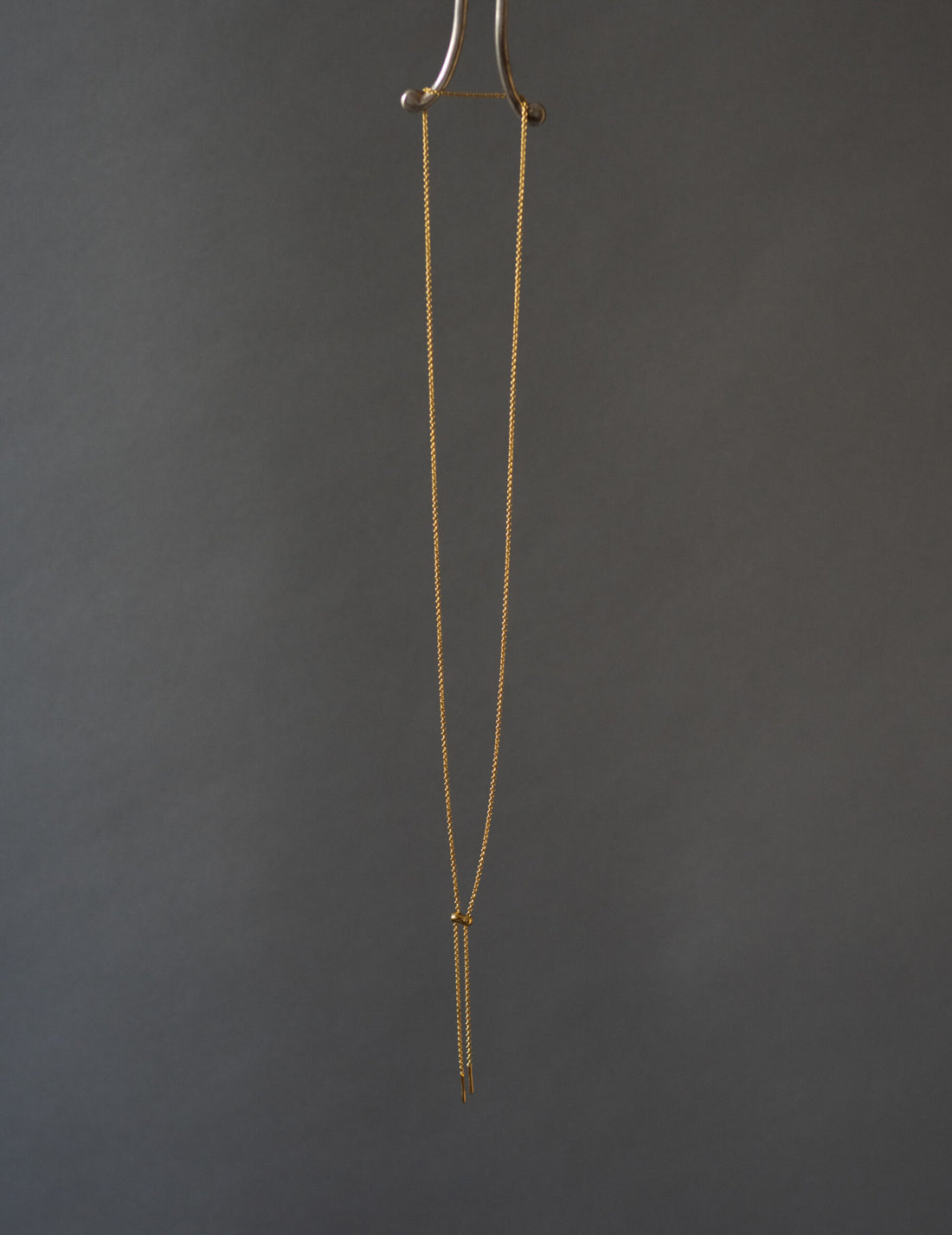 Cord 可調節長鍊・金色