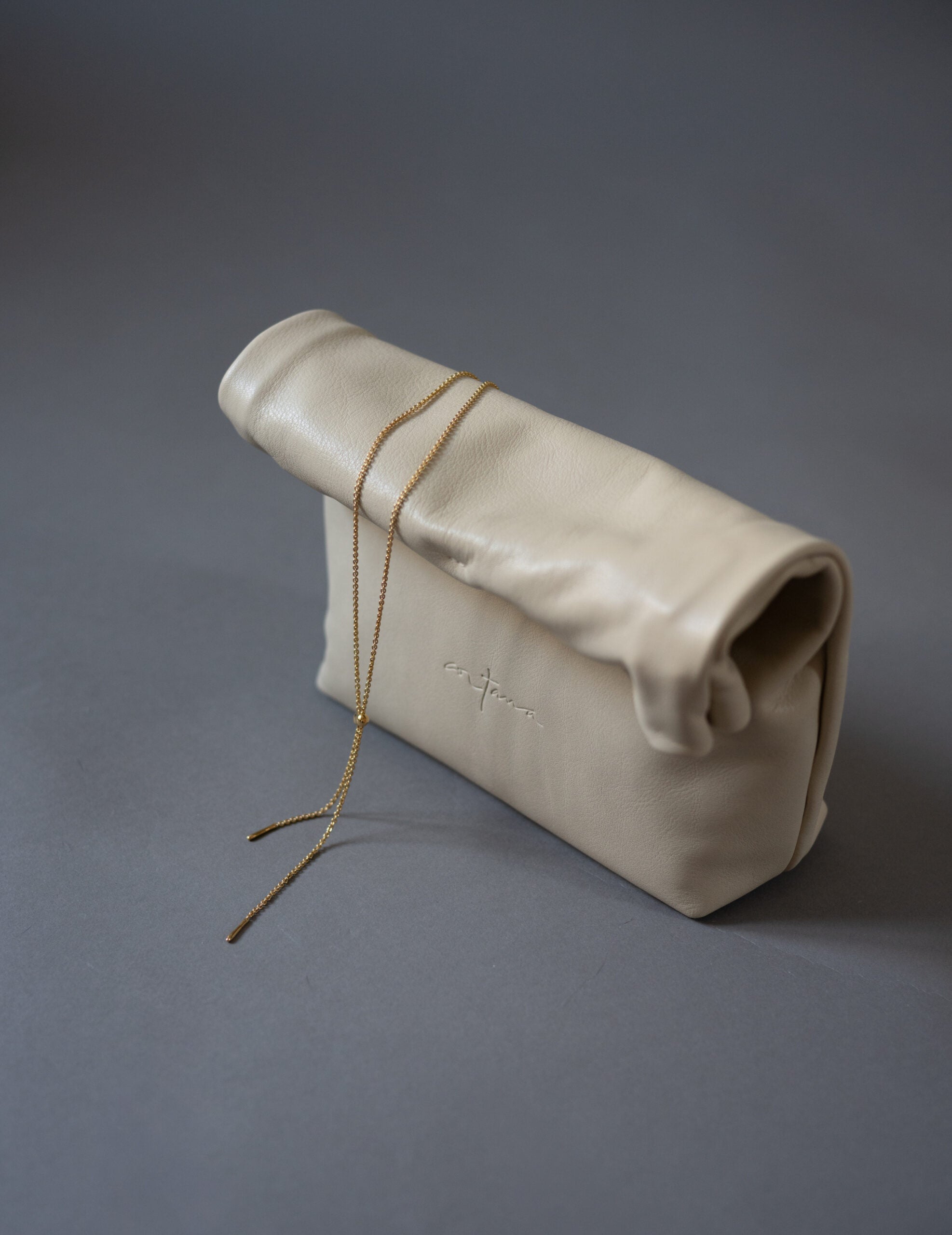 Cord 可調節長鍊・金色