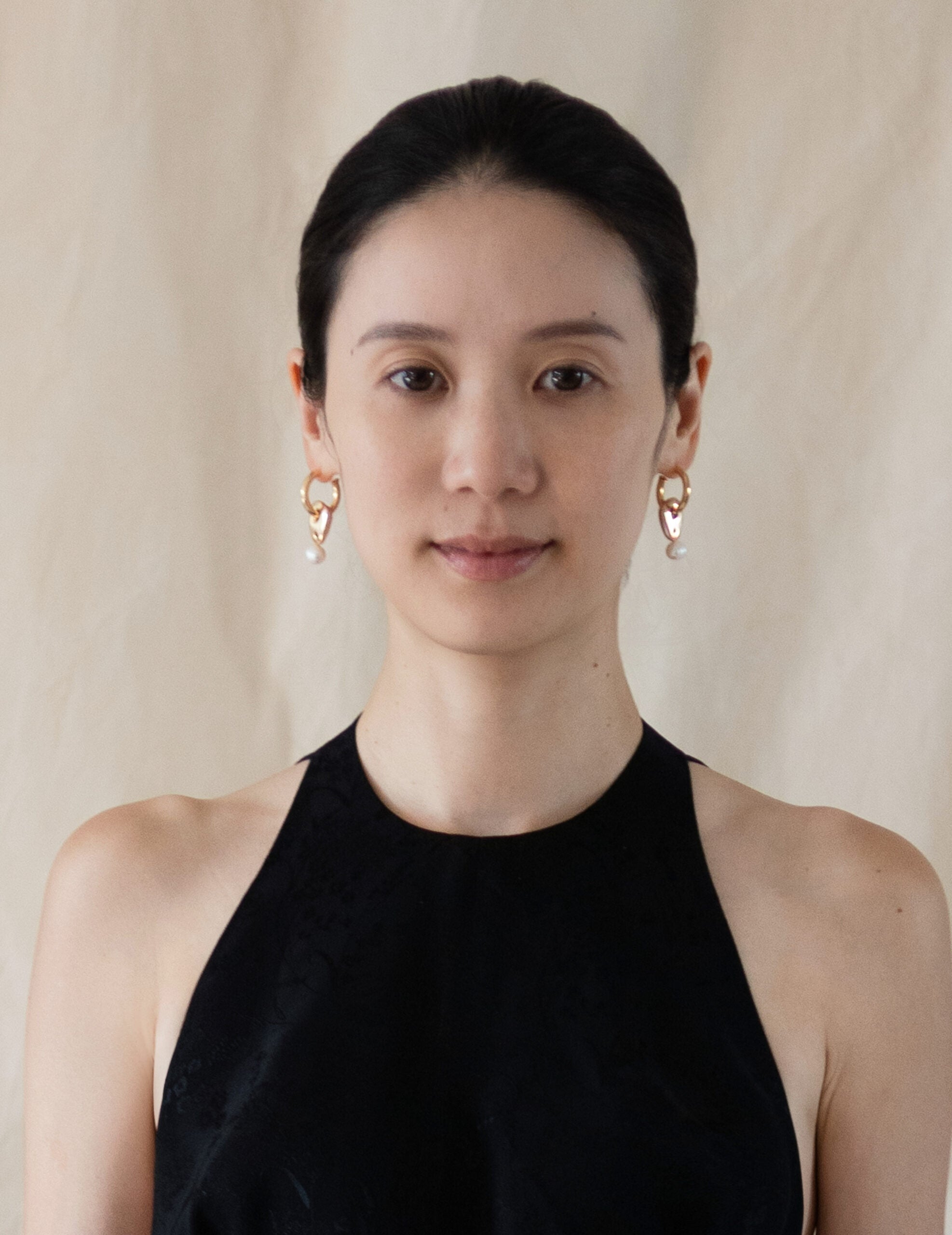 Freshwater Pearl Earrings・Gold