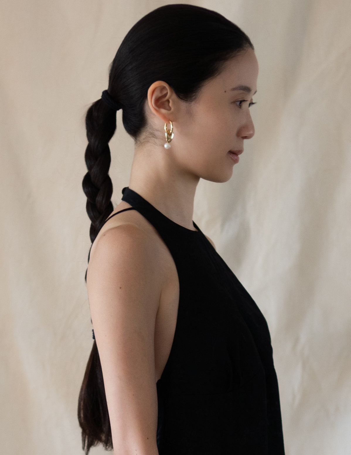 Freshwater Pearl Earrings・Gold