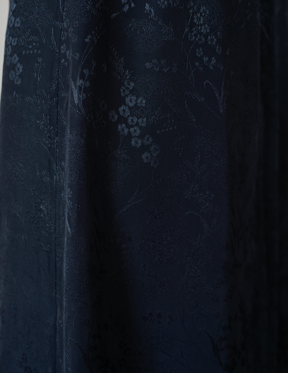 Floral Jacquard Camisole Dress・Black