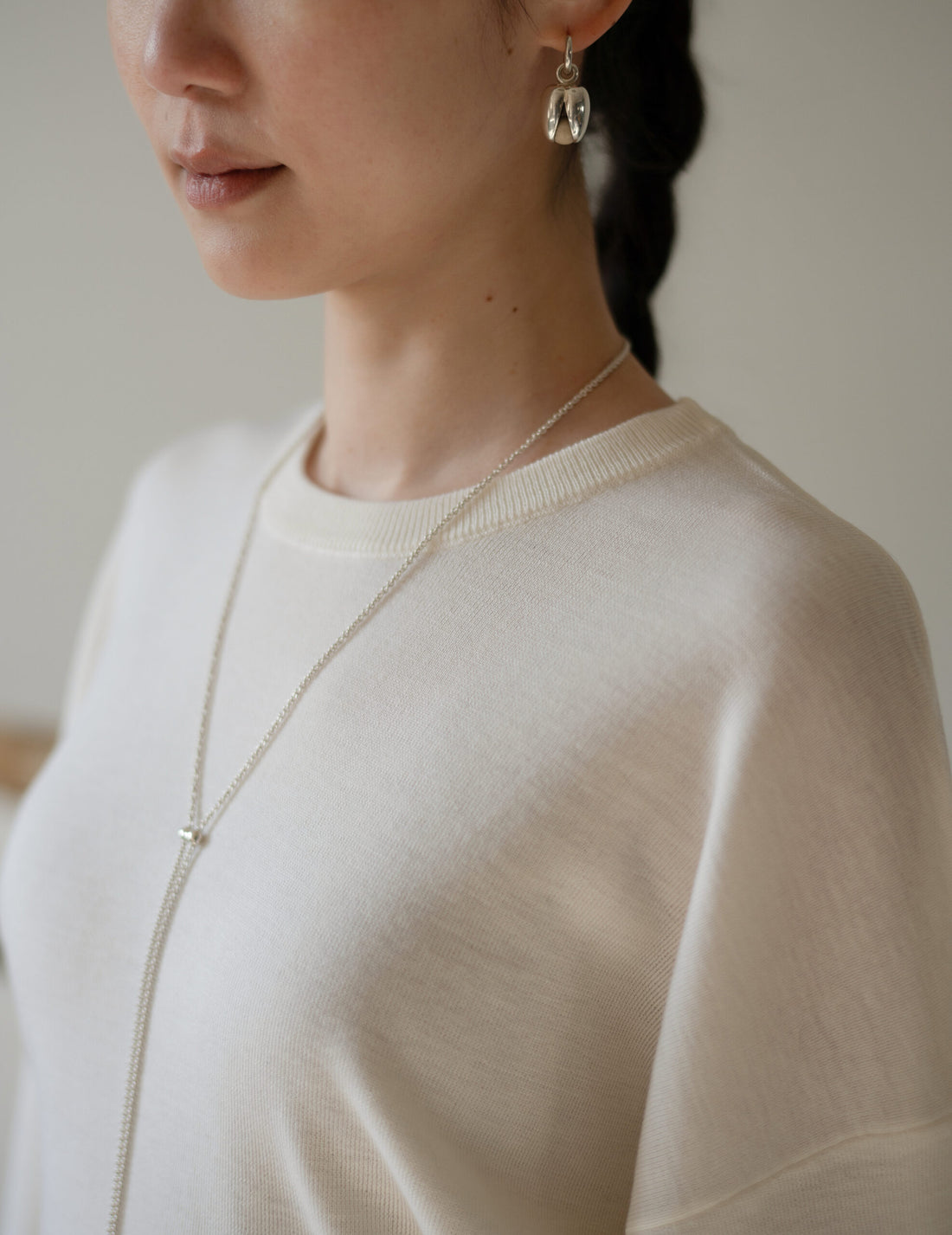 KAMA Merino Wool Top・Stone