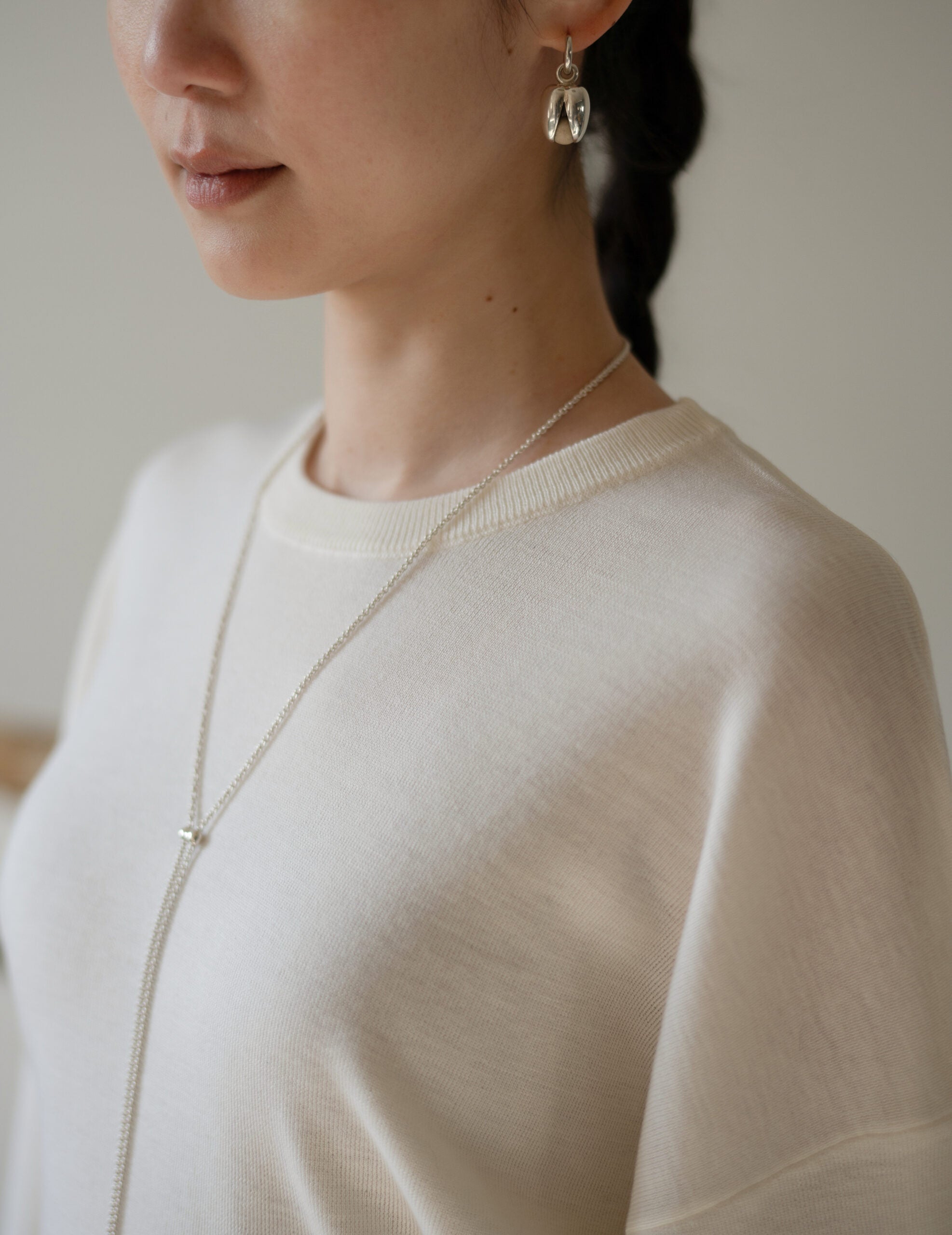 KAMA Merino Wool Top・Stone