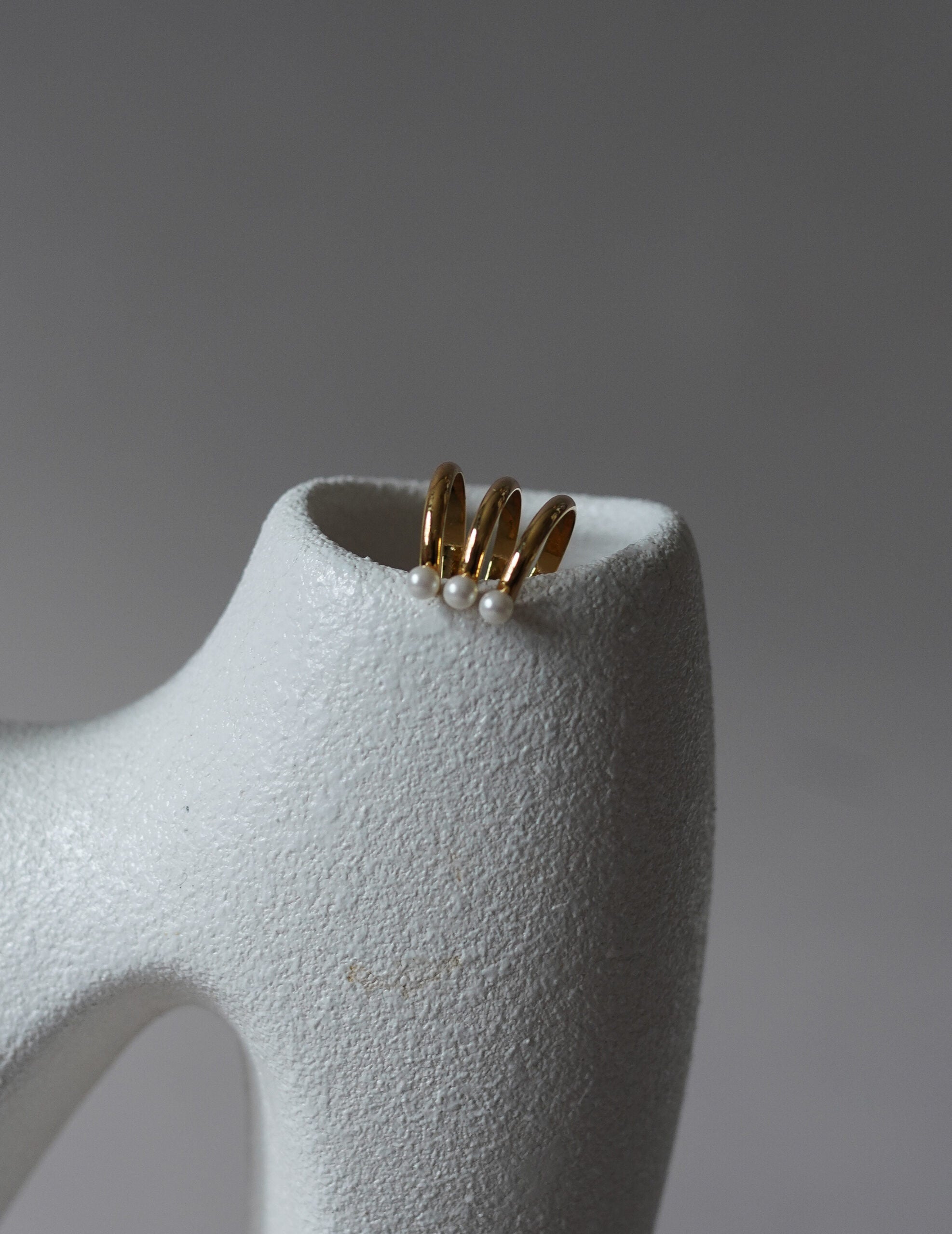 mature.03 耳骨夾／尾戒・金色