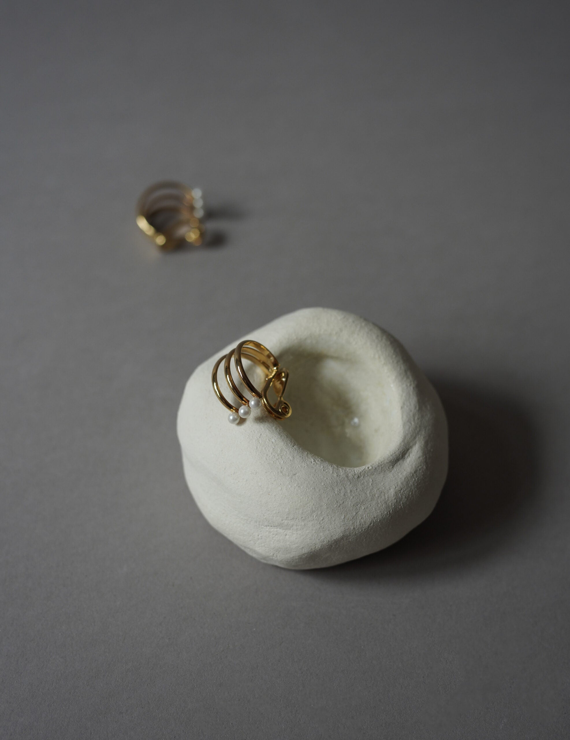 mature.02 耳夾・金色