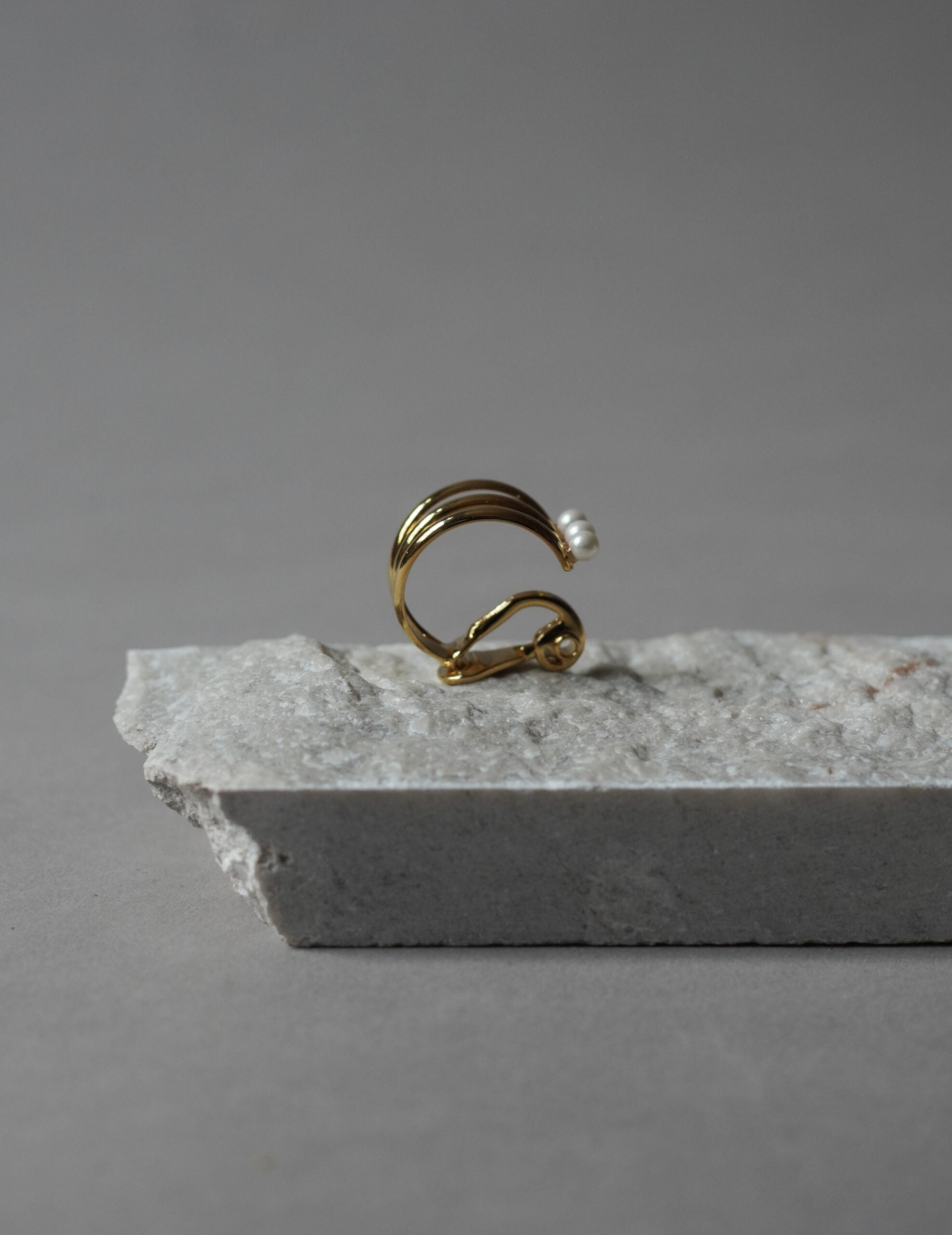 mature.02 耳夾・金色