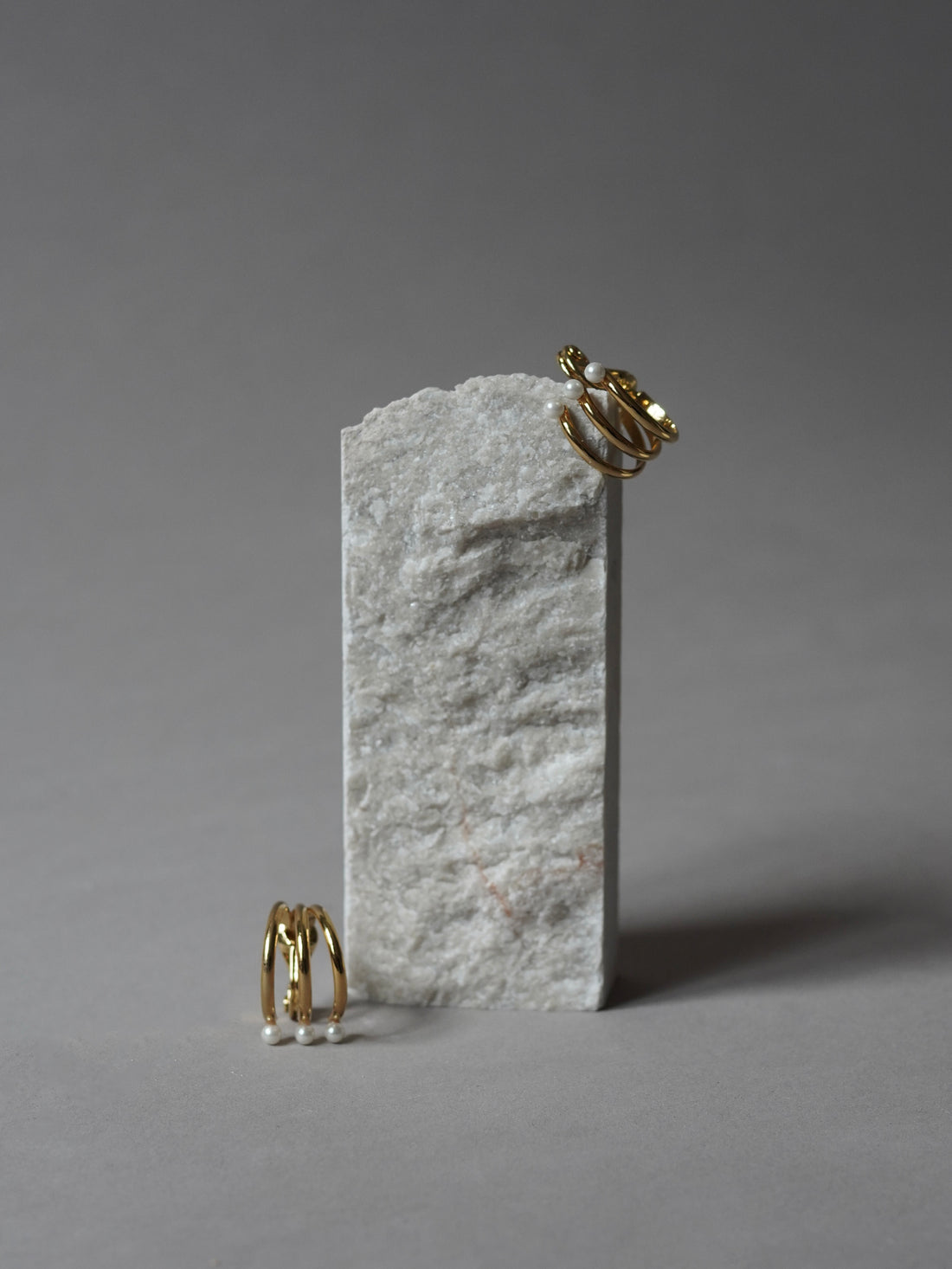 mature.02 Clip-On Earrings・Gold
