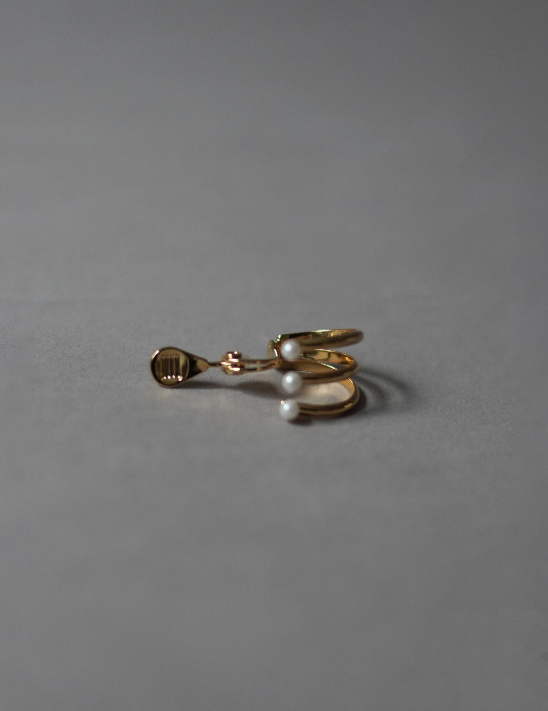 mature.02 Clip-On Earrings・Gold