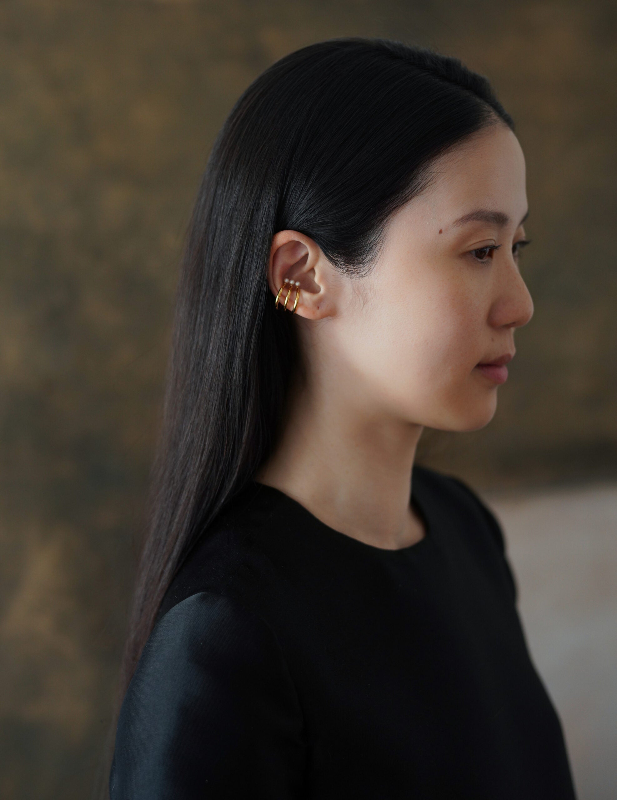 mature.03 耳骨夾／尾戒・金色