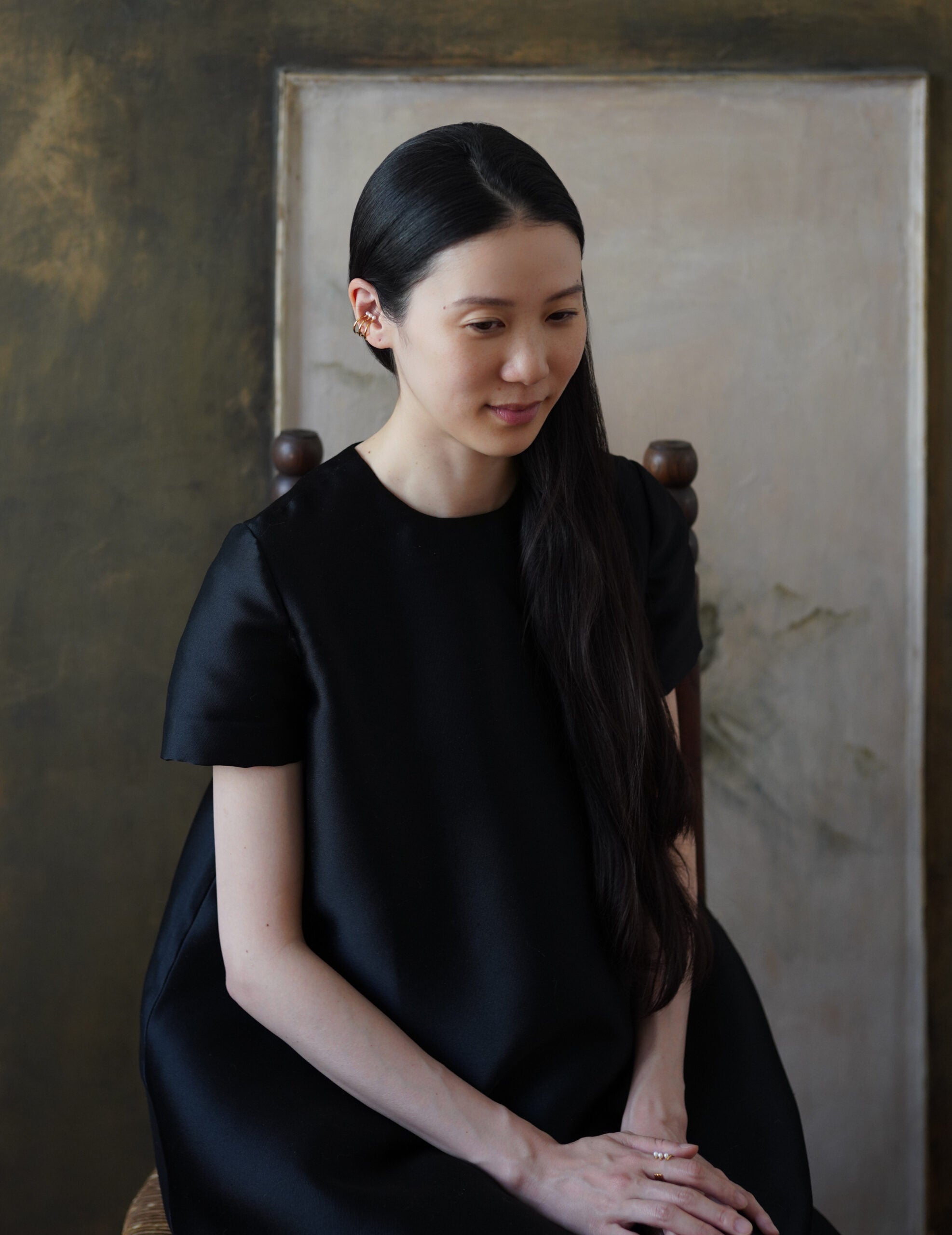 mature.03 耳骨夾／尾戒・金色