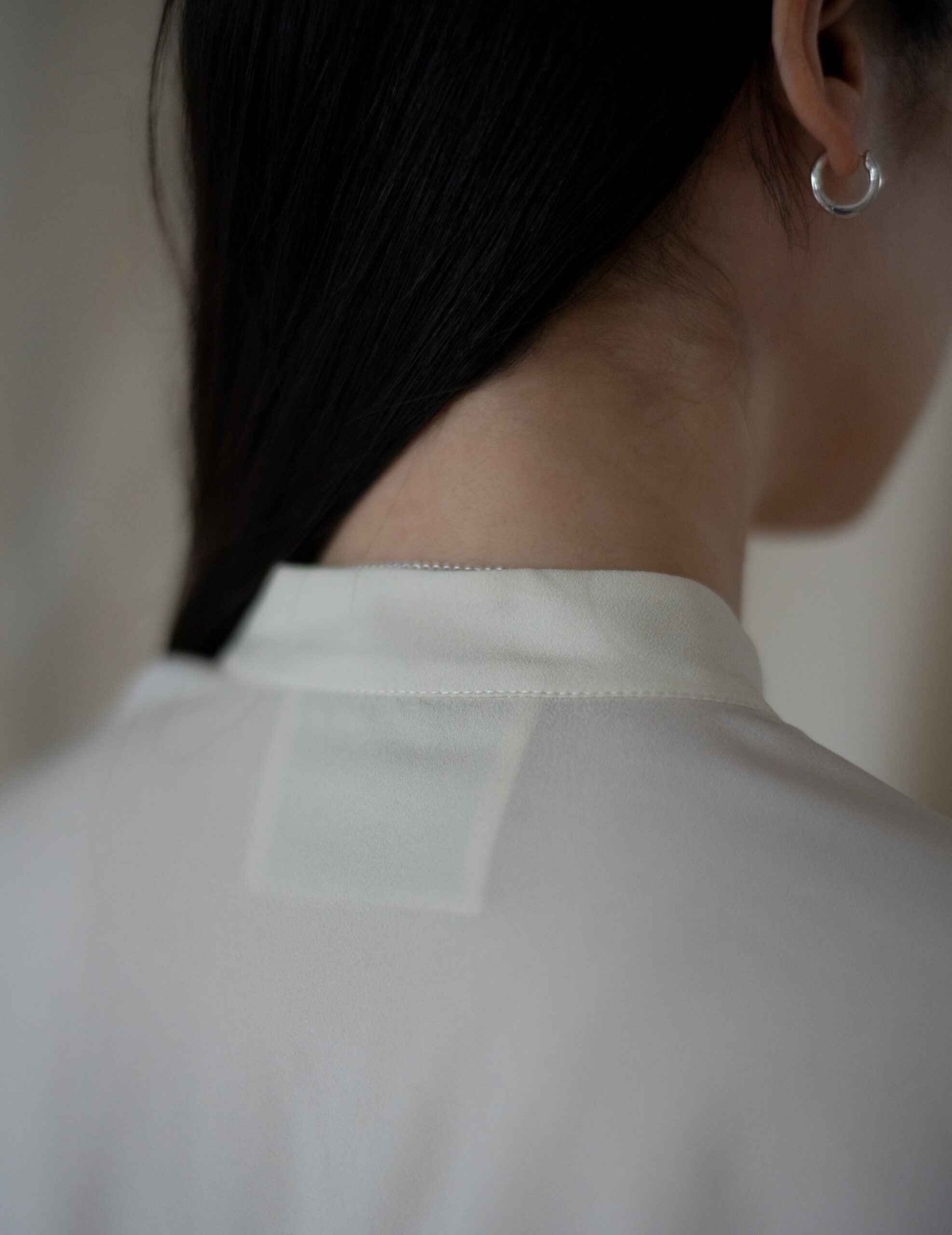 Belt Fringe Shirt・Ivory
