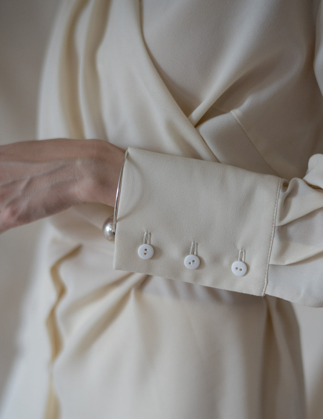 Belt Fringe Shirt・Ivory