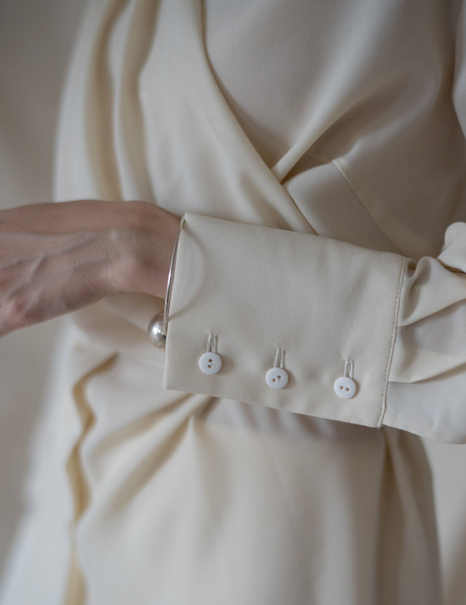 Belt Fringe Shirt・Ivory